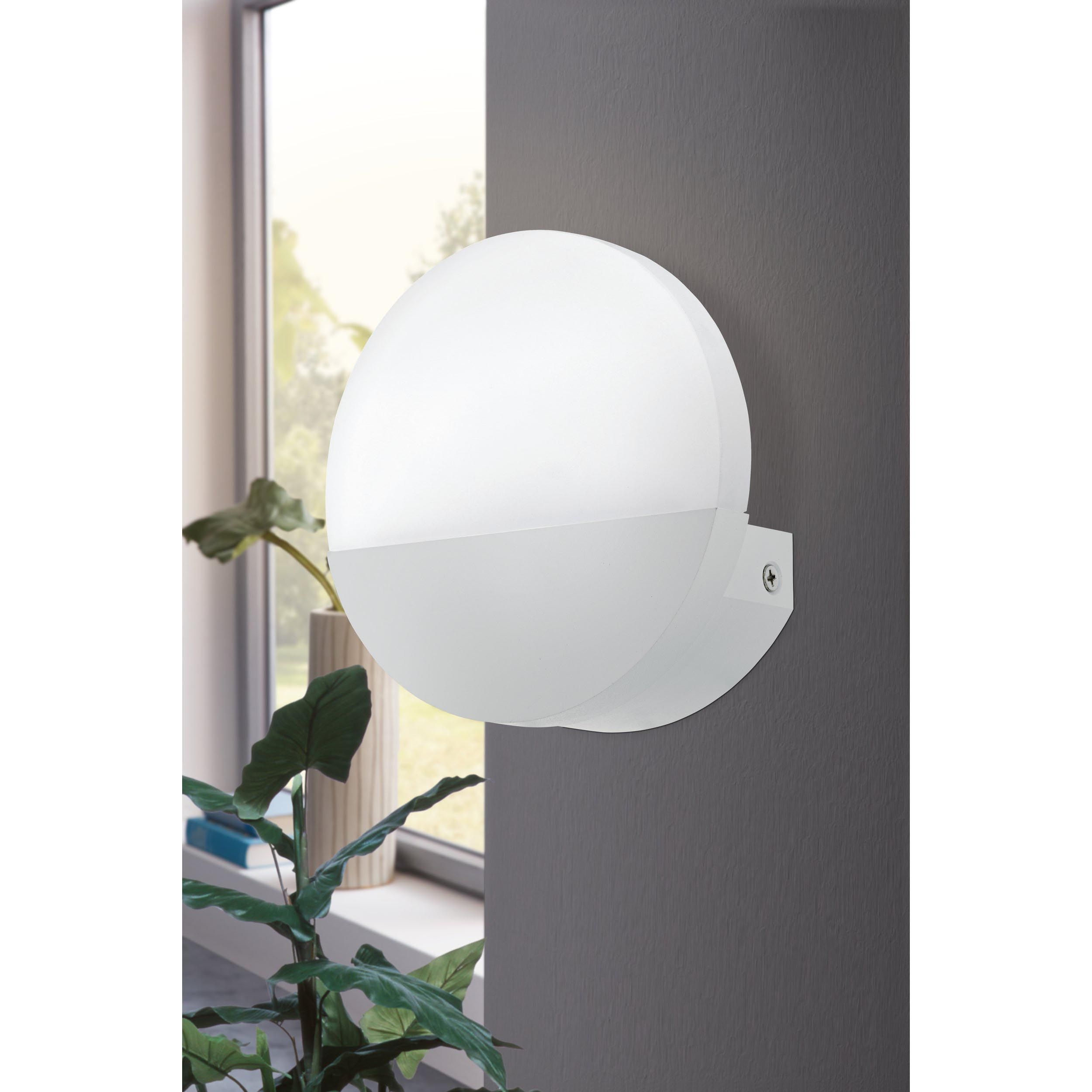 Applique murale plastique blanc METRASS 1 LED INT 1X4,5W