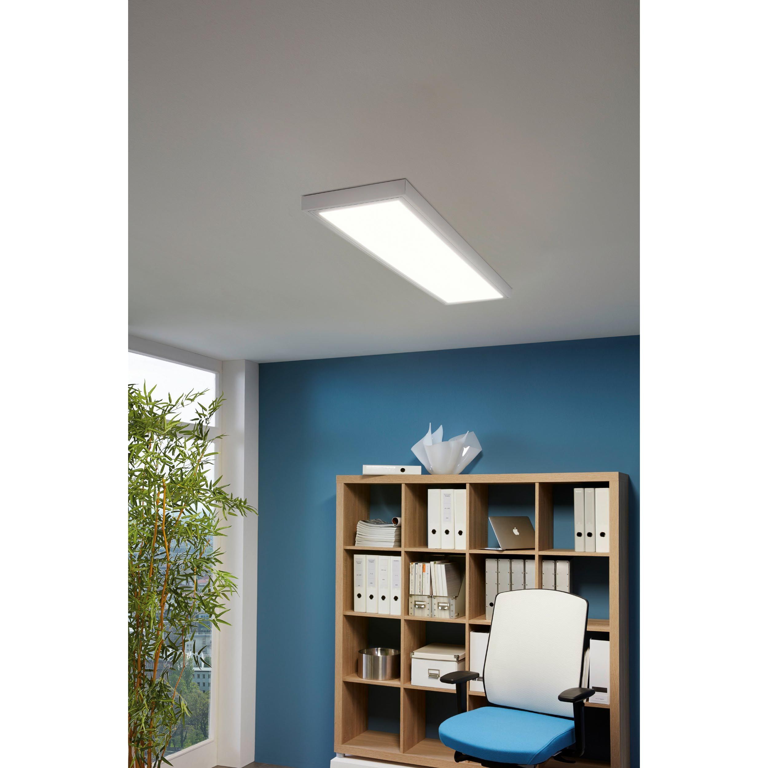 Plafonnier métal blanc SALOBRENA 1 LED INT 1X33W