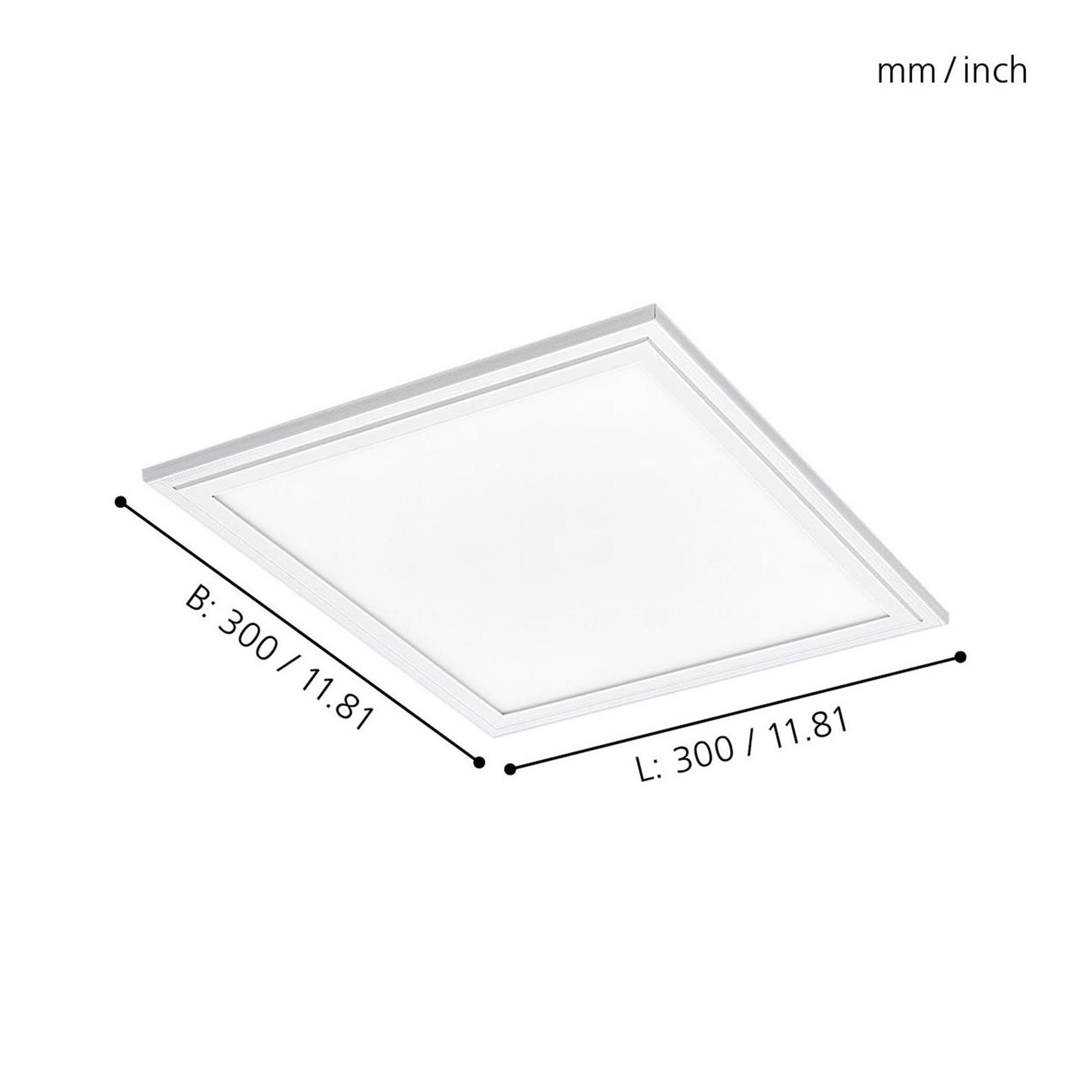 Plafonnier plastique blanc SALOBRENA 1 14W LED INT 1X14W