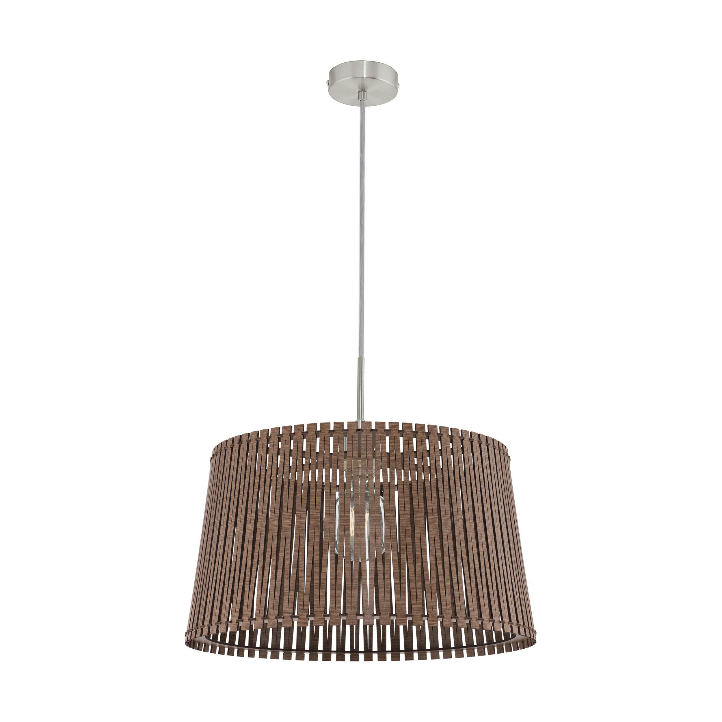 Suspension bois marron SENDERO E27 1X60W