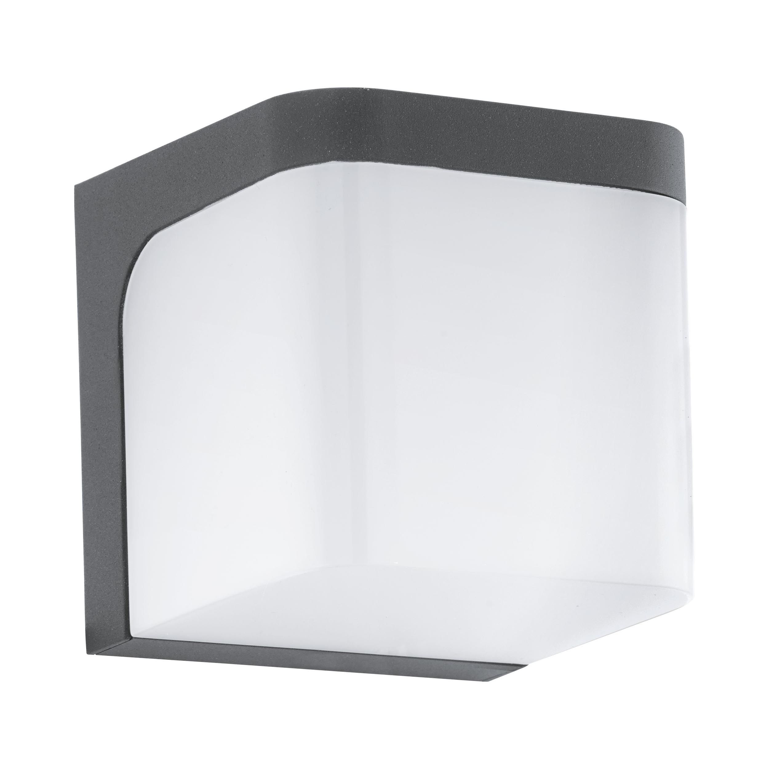 Applique extérieure métal anthracite JORBA LED INT 1X4,9W