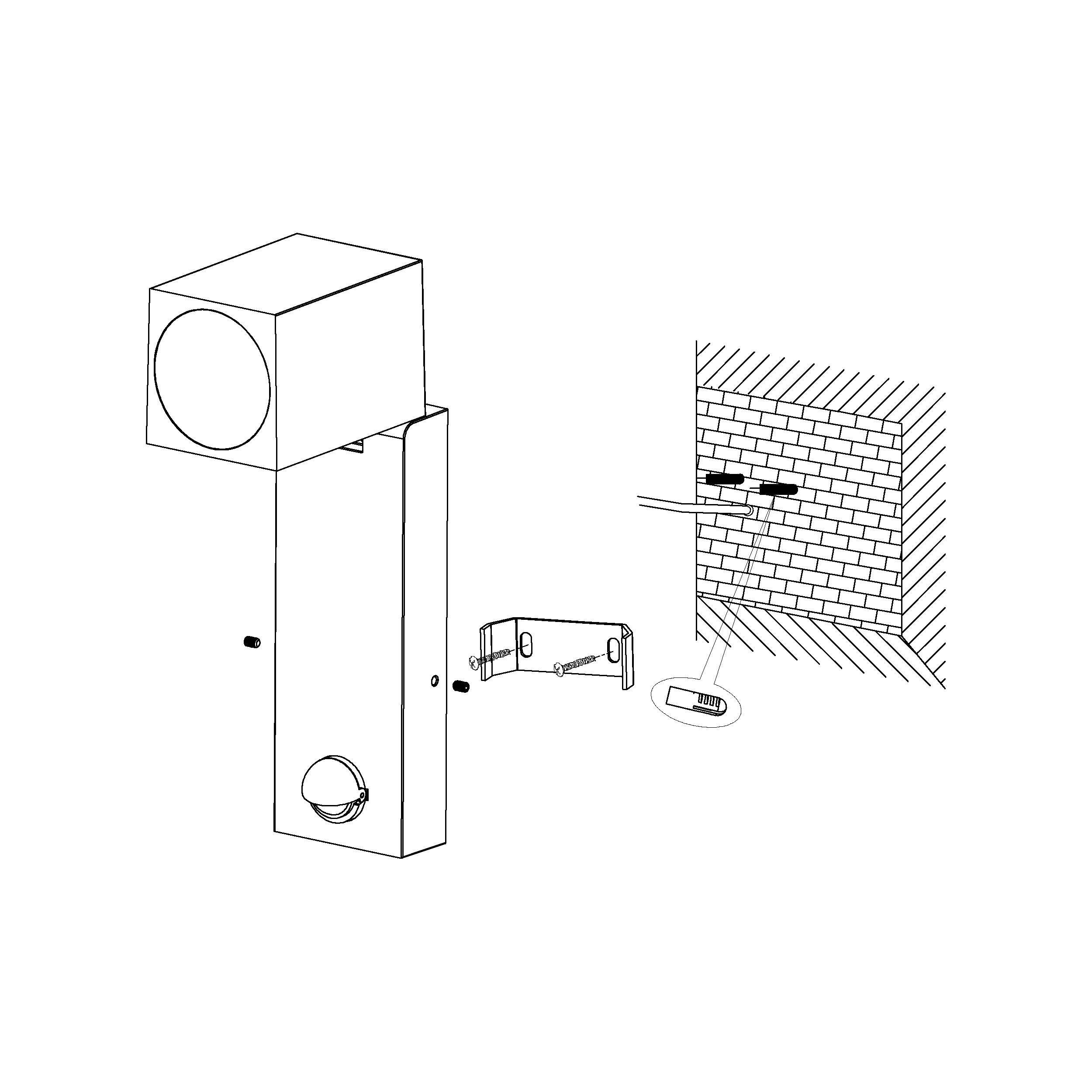 Applique extérieure métal anthracite SAKEDA LED INT 1X5W