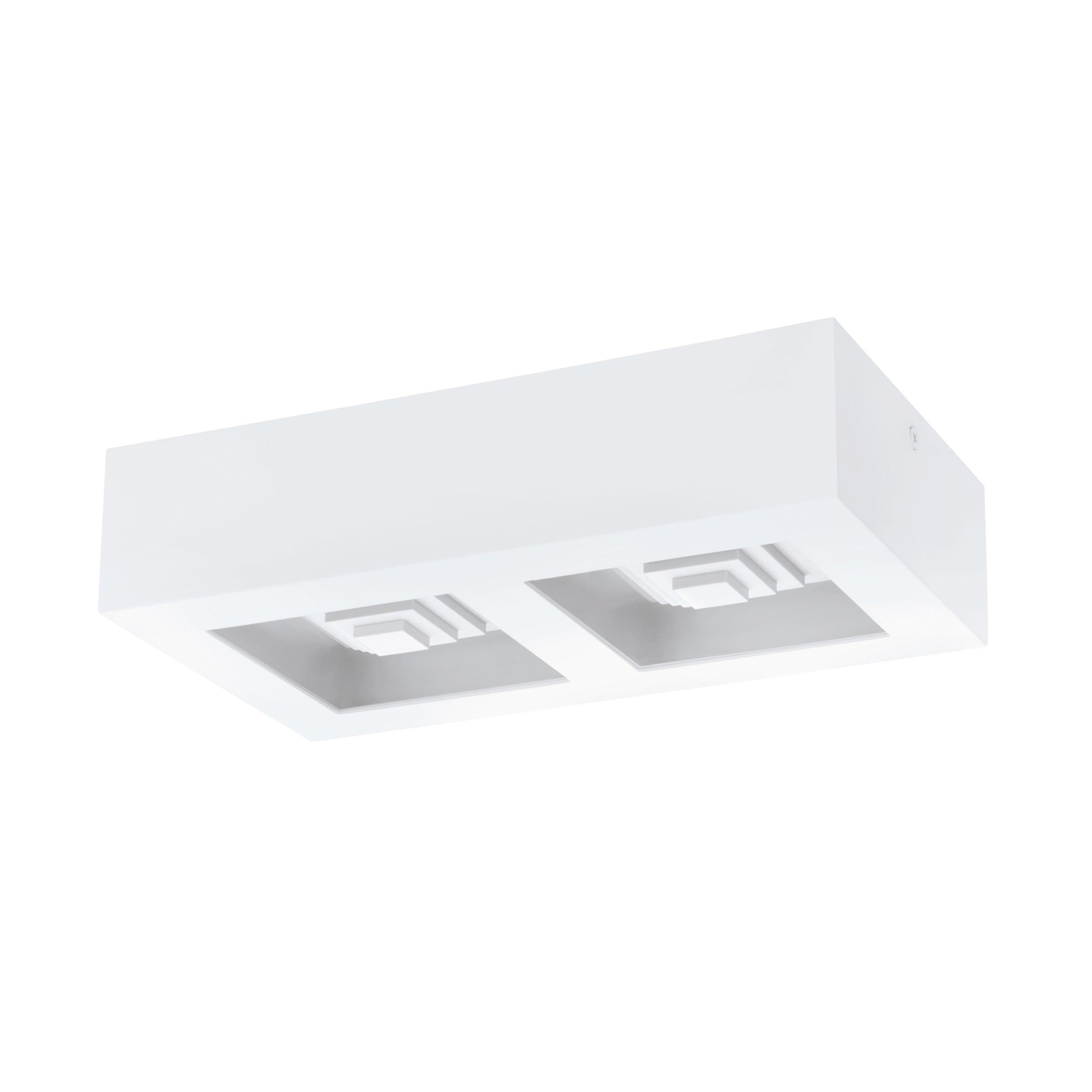 Plafonnier métal blanc FERREROS LED INT 2X6,3W