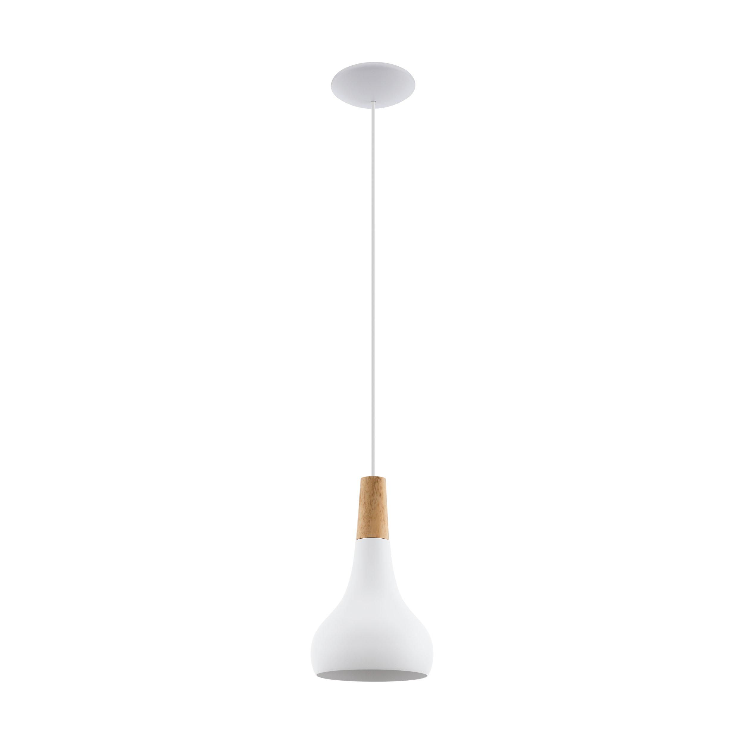 Suspension métal blanc SABINAR D18CM E27 1X60W