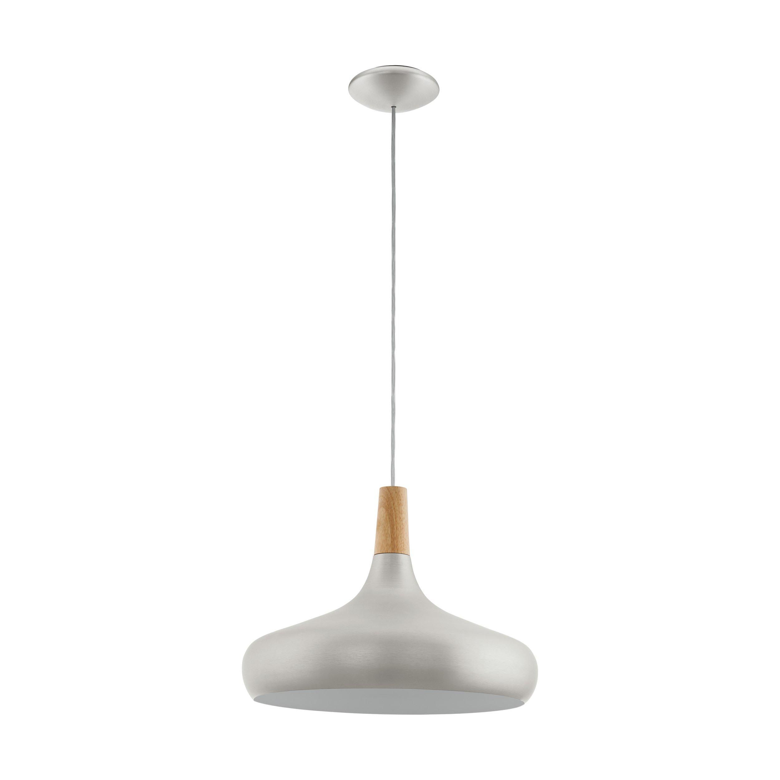 Suspension métal blanc SABINAR D40CM E27 1X60W