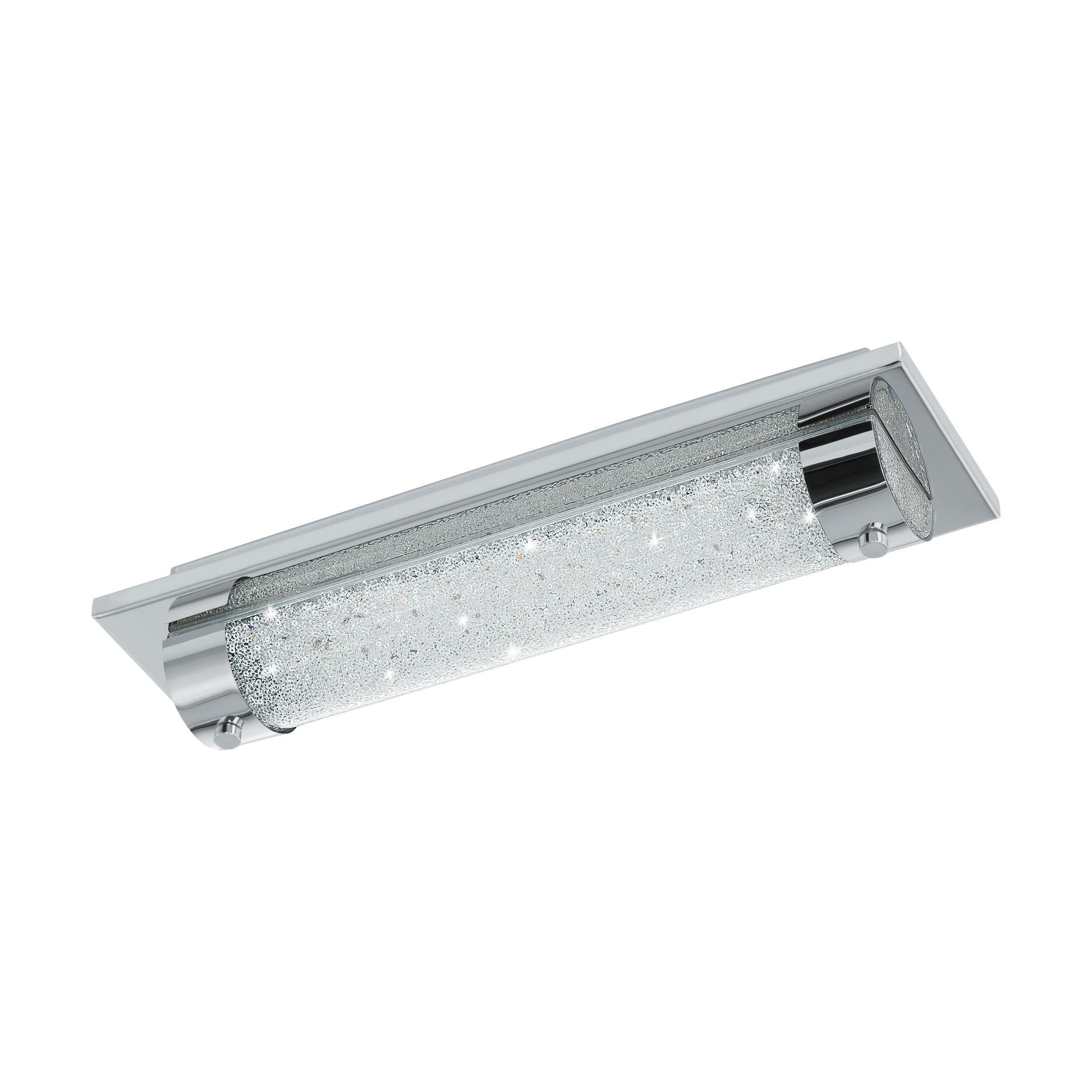 Plafonnier métal argenté TOLORICO LED INT 1X8W