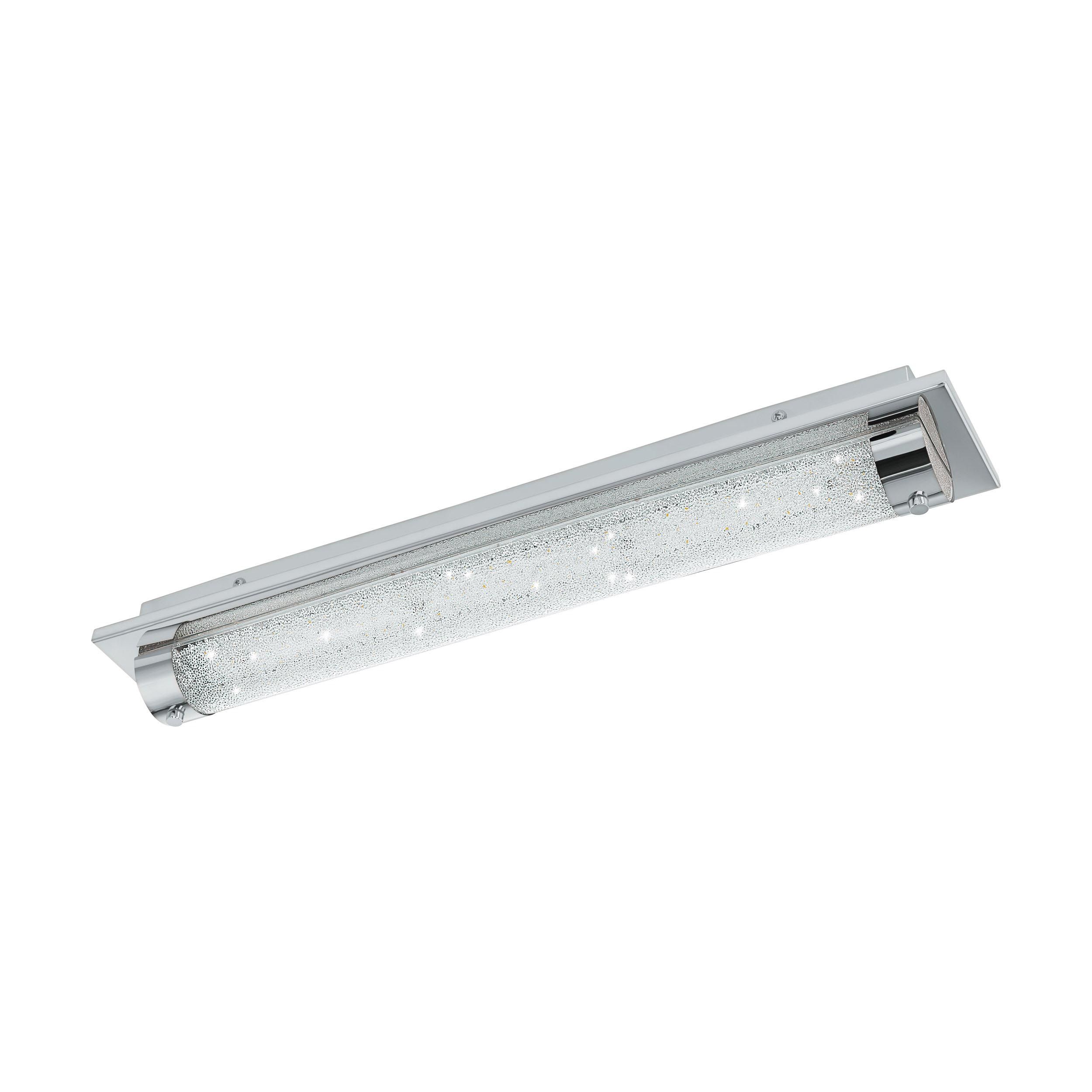 Plafonnier métal argenté TOLORICO LED INT 1X20,5W