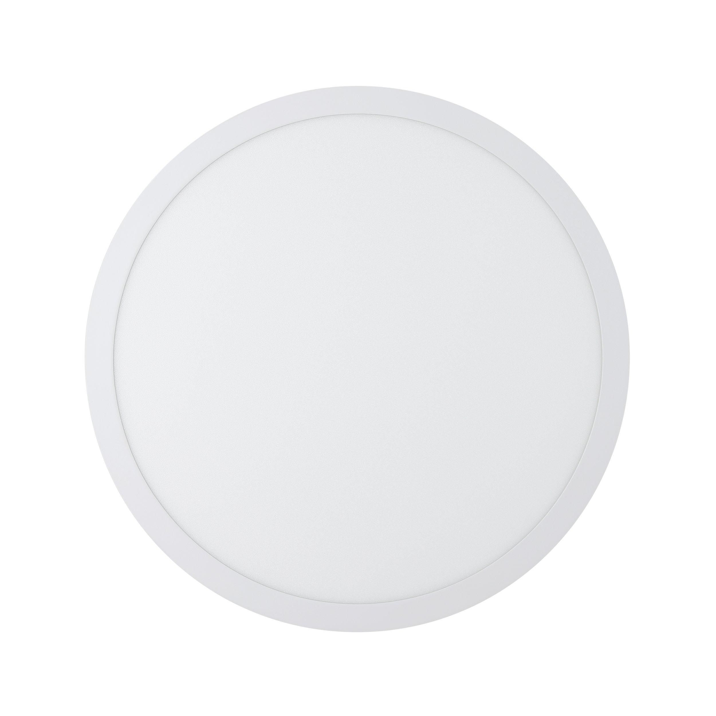 Plafonnier plastique blanc FUEVA 1 Rond D40CM LED INT 1X22,3W