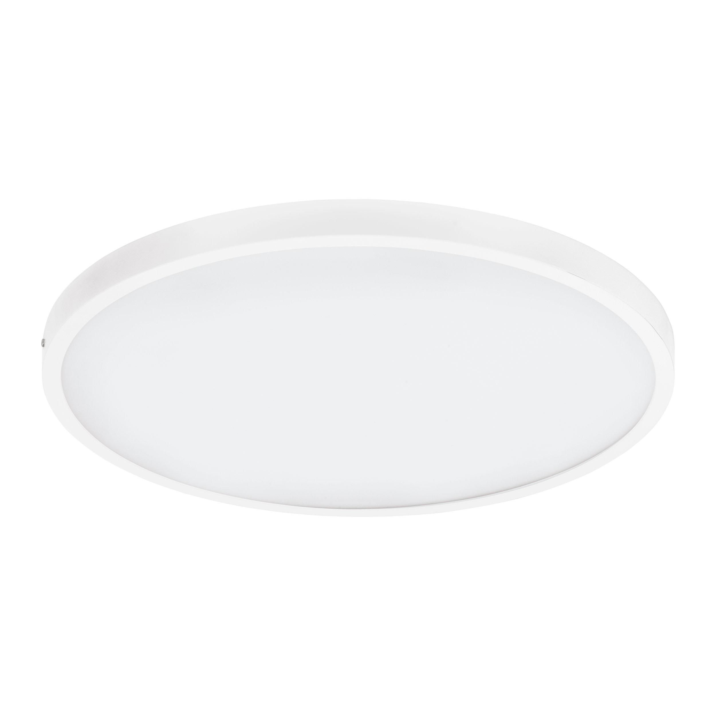 Plafonnier plastique blanc FUEVA 1 D50CM LED INT 1X26W