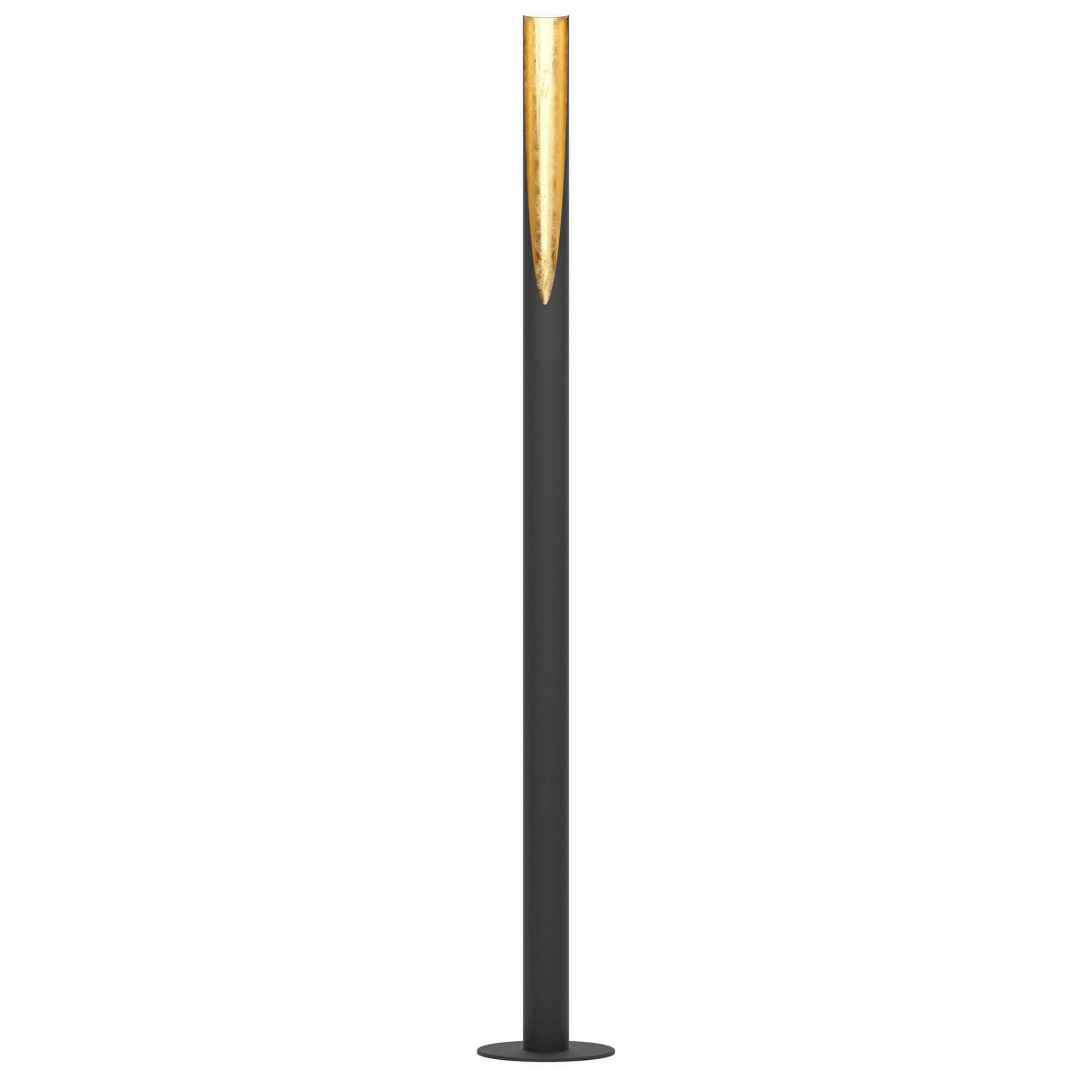 Lampadaire métal noir BARBOTTO GU10 1X4,5W