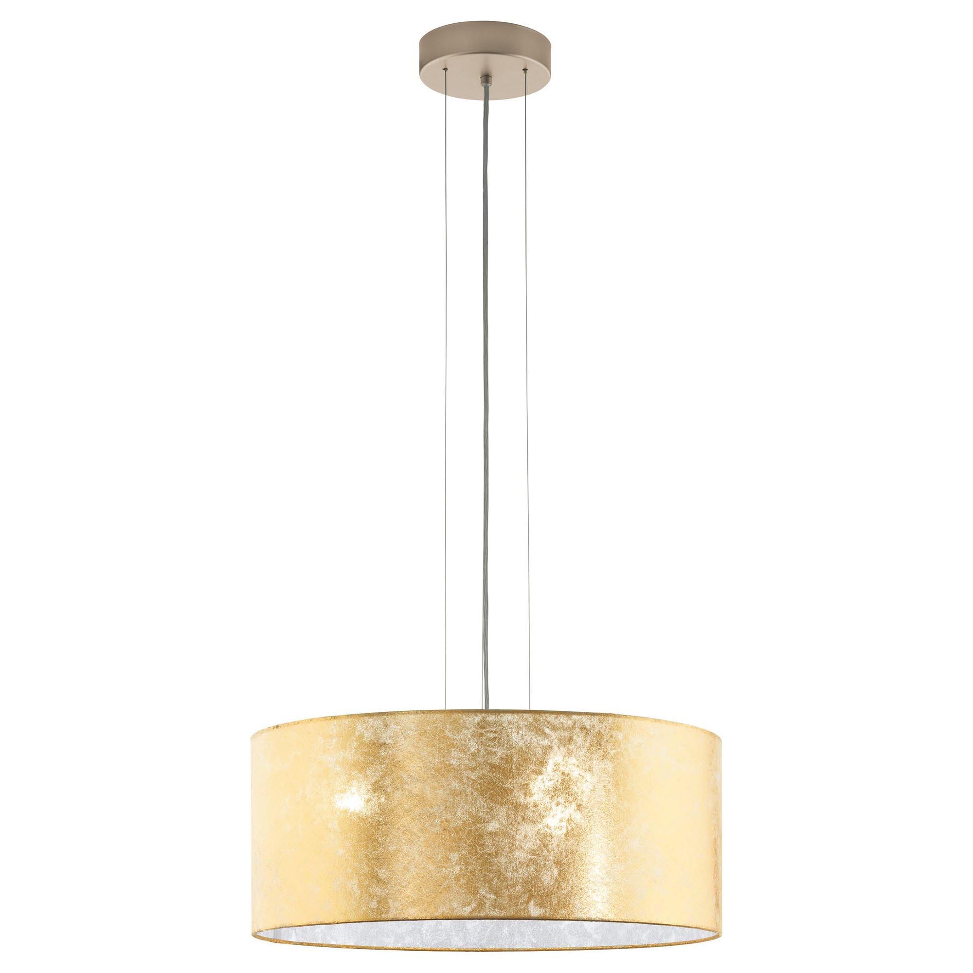 Suspension métal doré VISERBELLA E27 3X60W