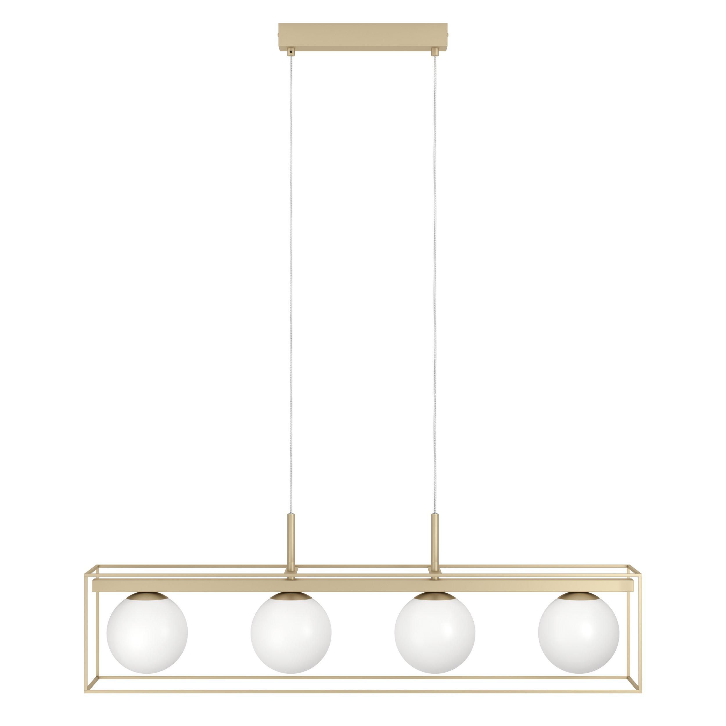 Suspension métal doré VALLASPRA E14 4X40W