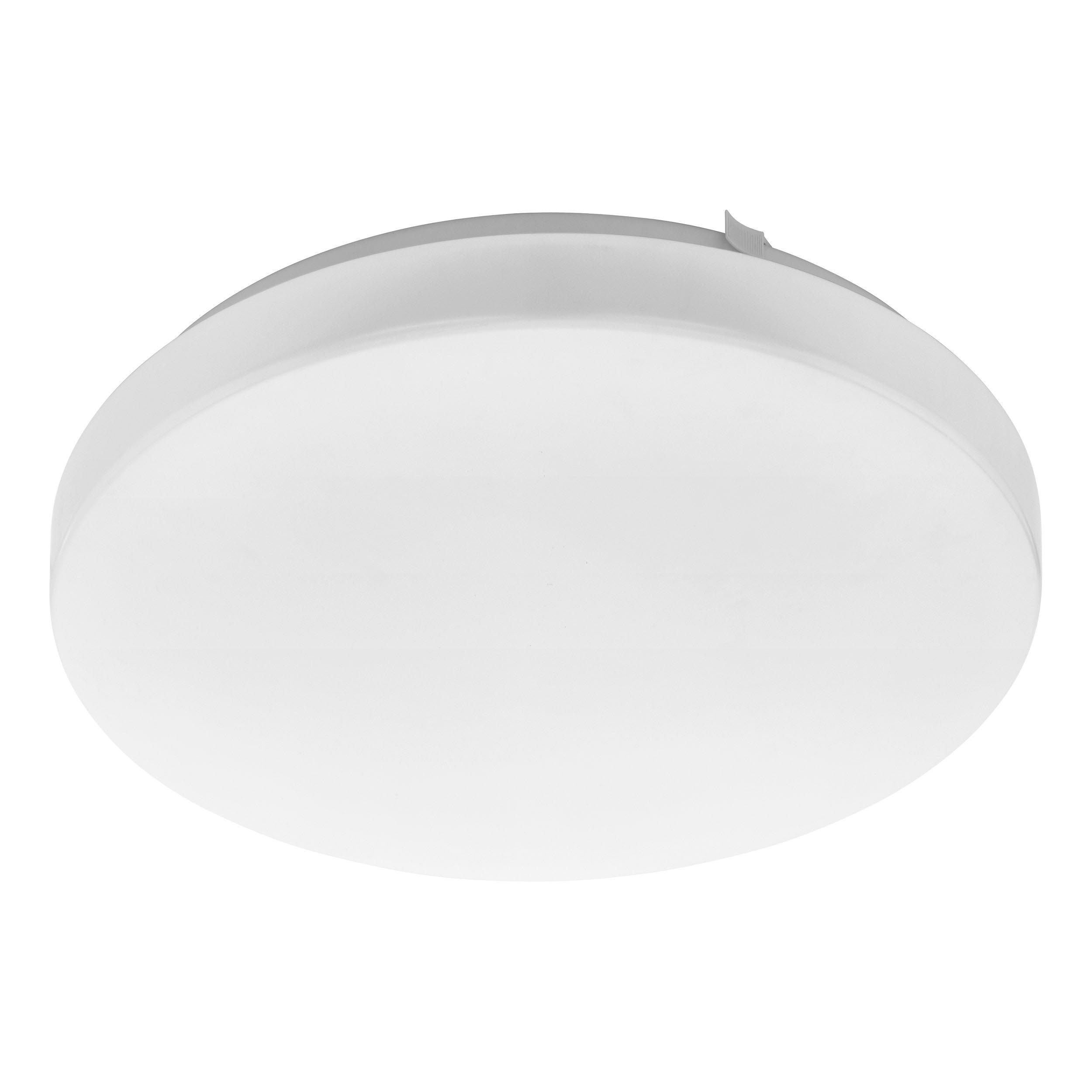 Plafonnier plastique blanc FRANIA Rond D28CM LED INT 1X10W