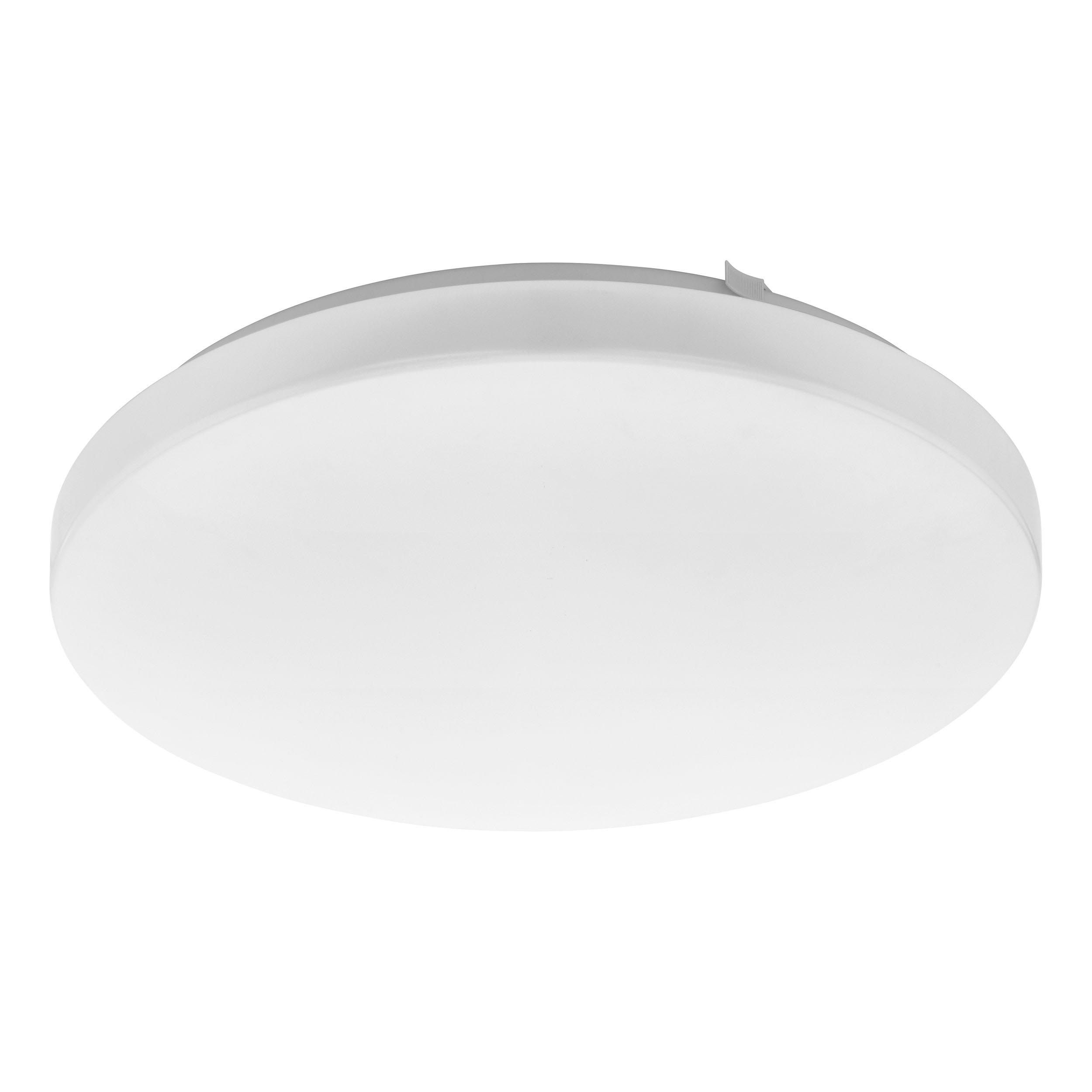 Plafonnier plastique blanc FRANIA Rond D33CM LED INT 1X14,6W