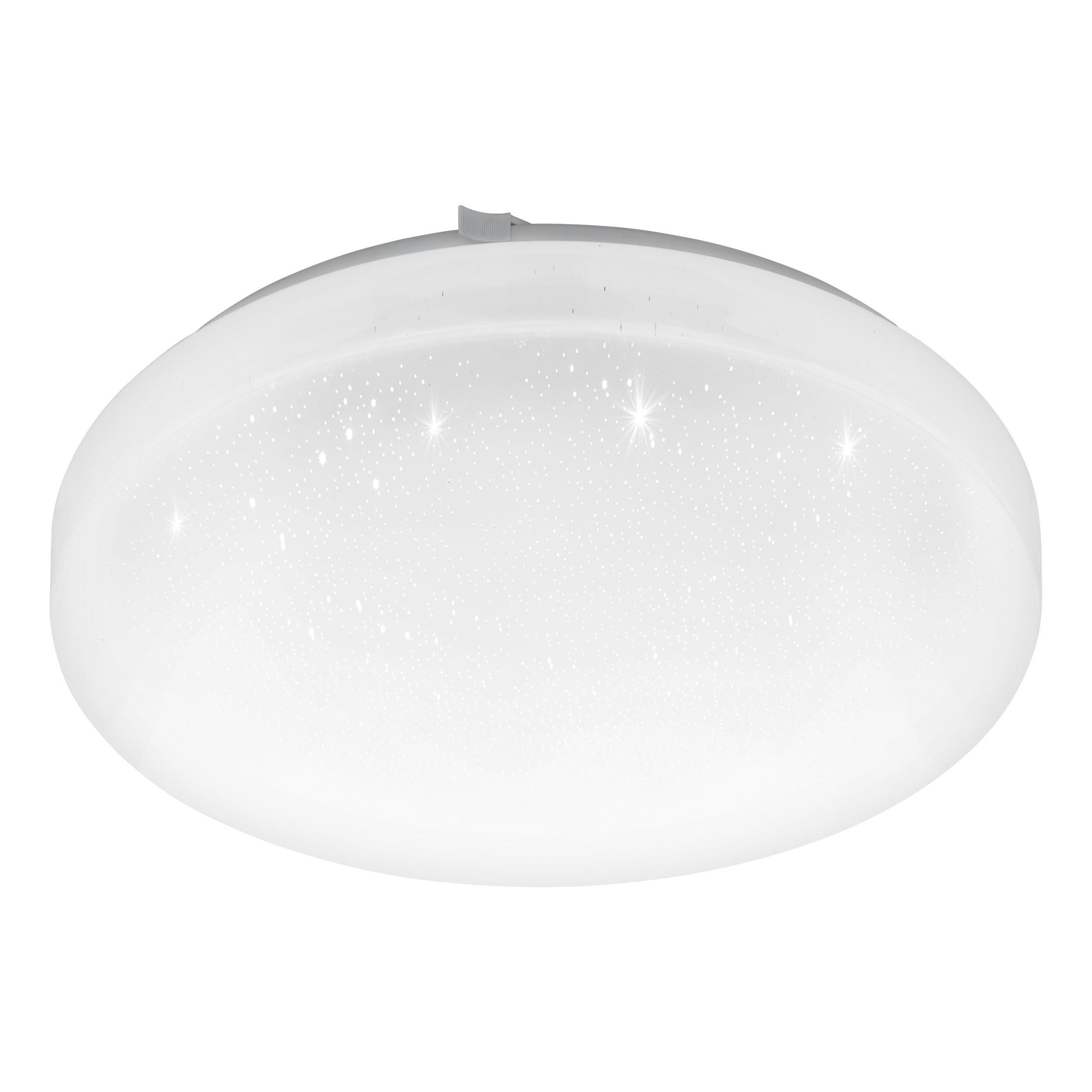 Plafonnier plastique blanc FRANIA-S D28CM LED INT 1X10W