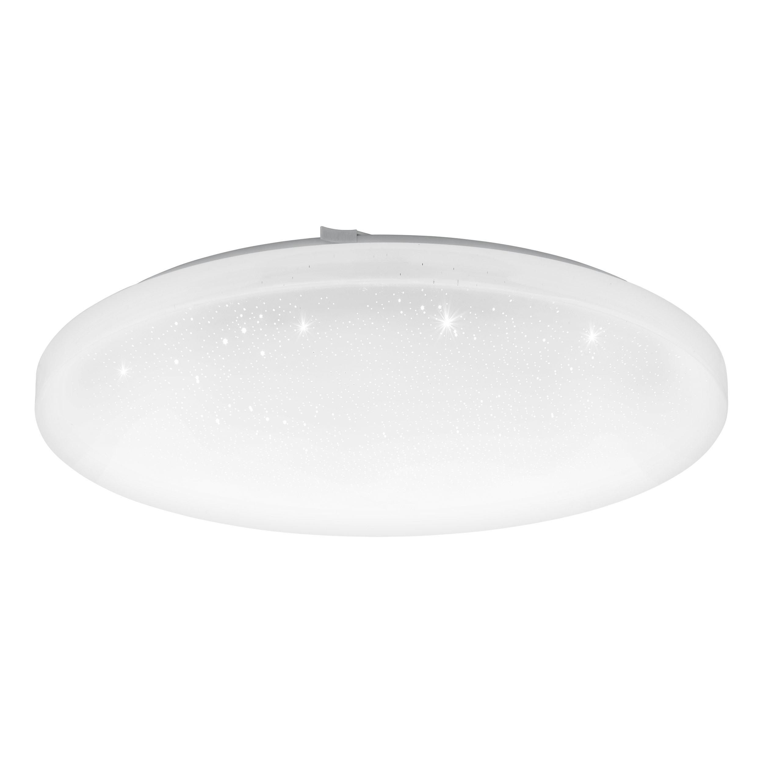 Plafonnier plastique blanc FRANIA-S D43CM LED INT 1X5,5W