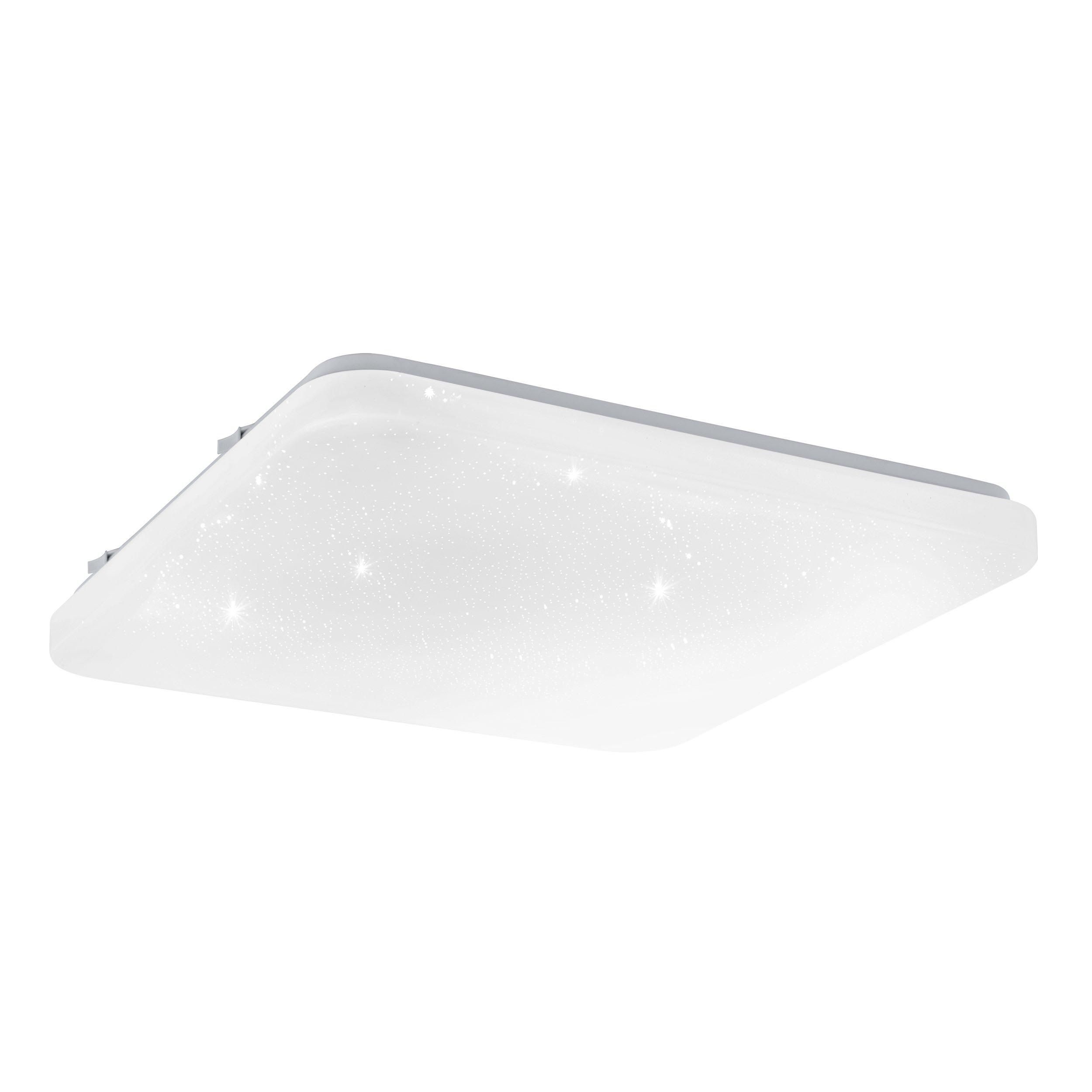 Plafonnier plastique blanc FRANIA-S 33X33CM LED INT 1X14,6W