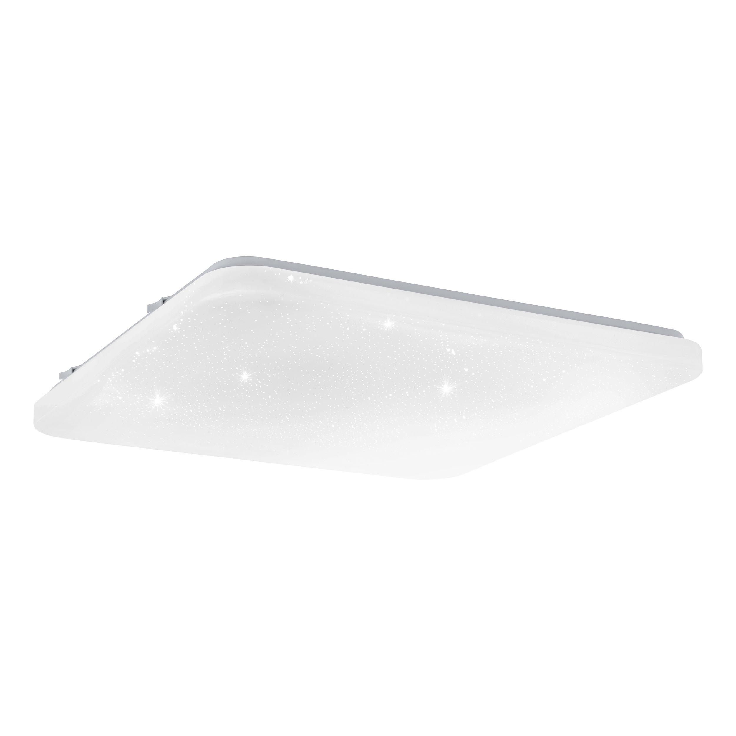 Plafonnier plastique blanc FRANIA-S 43X43CM LED INT 1X5,5W