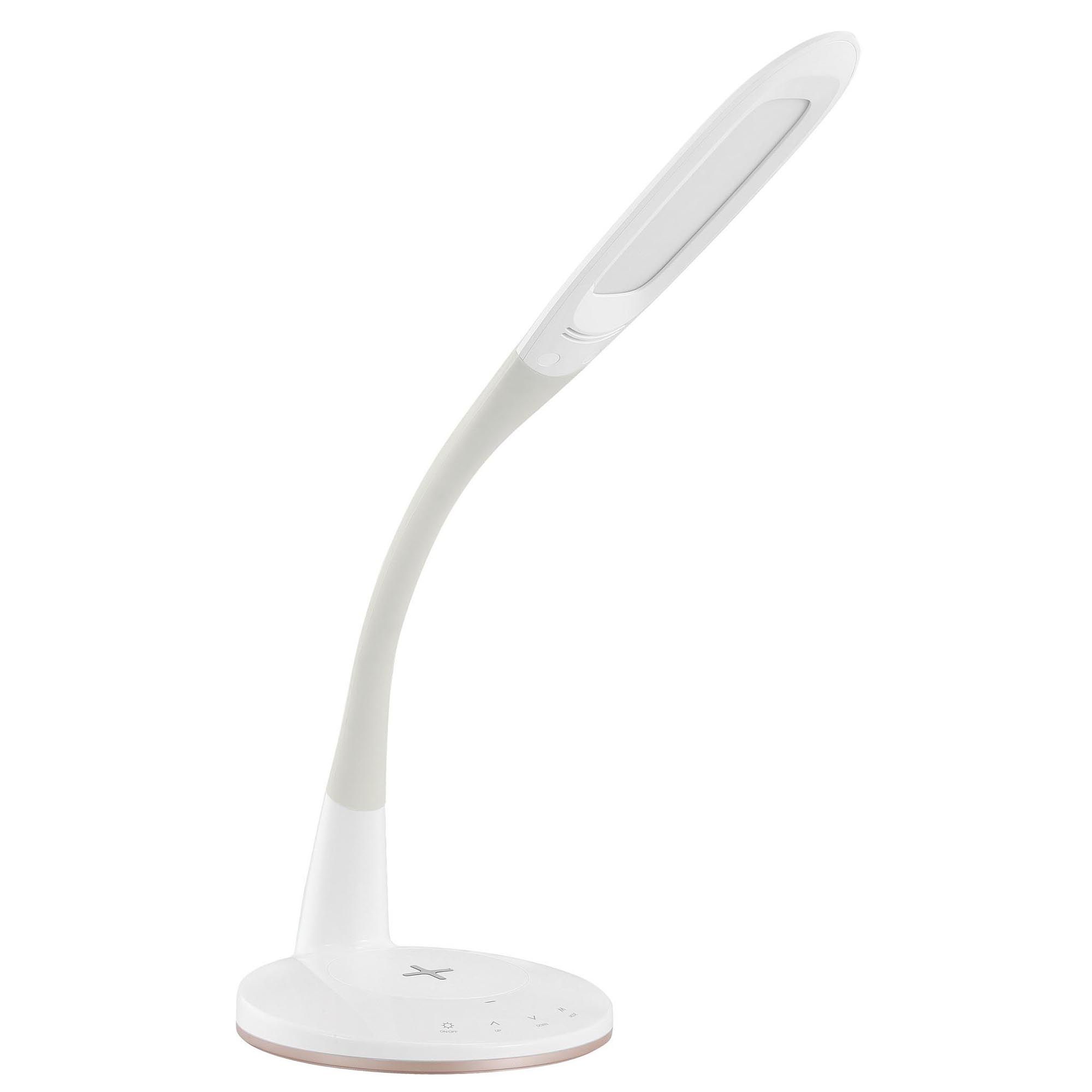 Lampe de bureau plastique blanc TRUNCA LED INT 8X4W