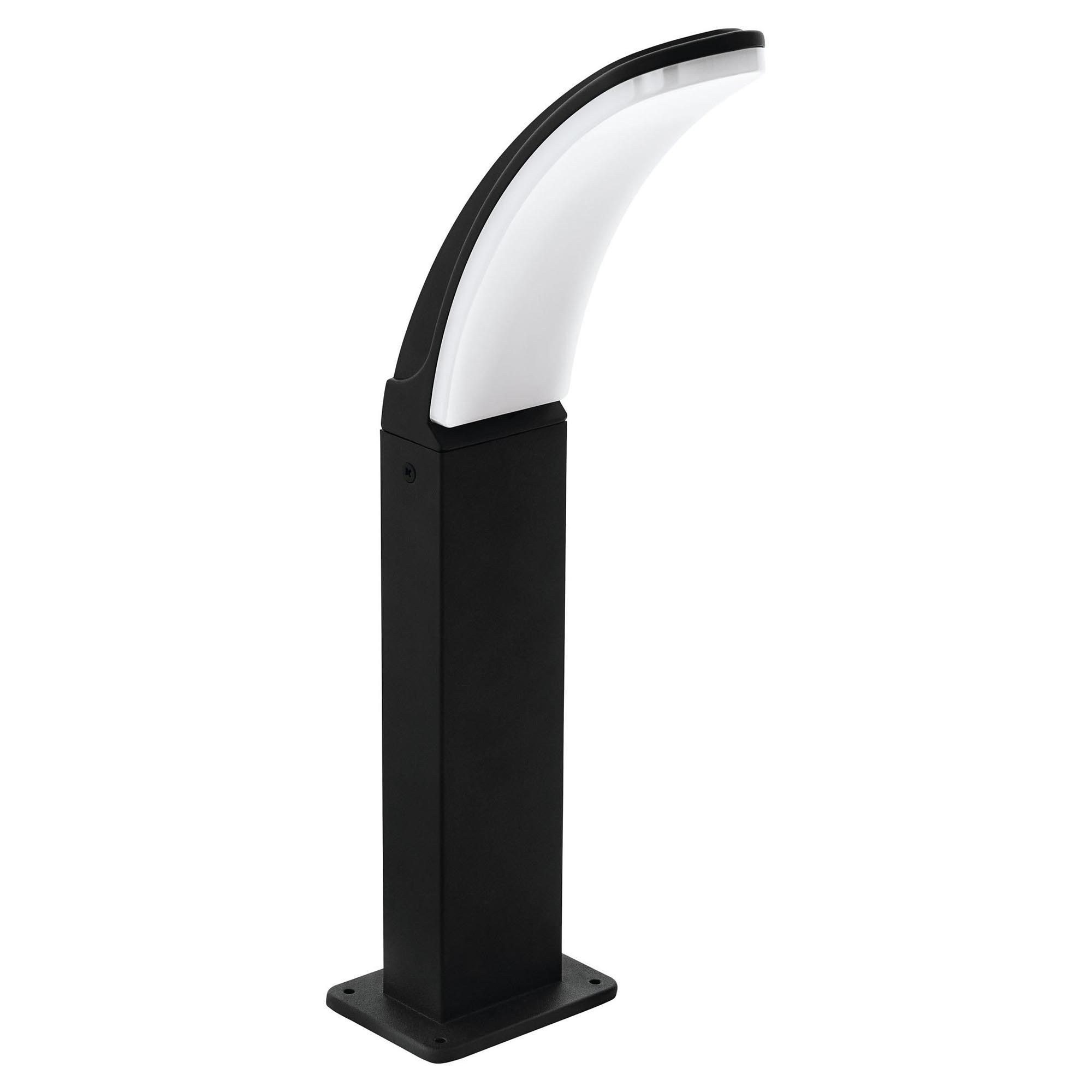 Borne extérieure en métal noir FIUMICINO led intégrée 11,5W