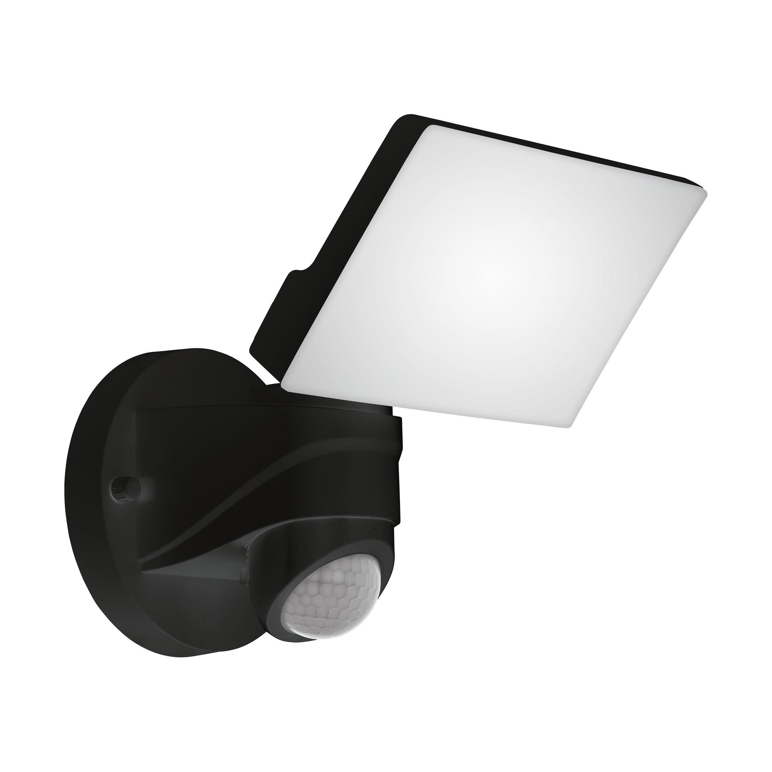 Applique extérieure plastique noir PAGINO H26,5CM LED INT 1X11,5W