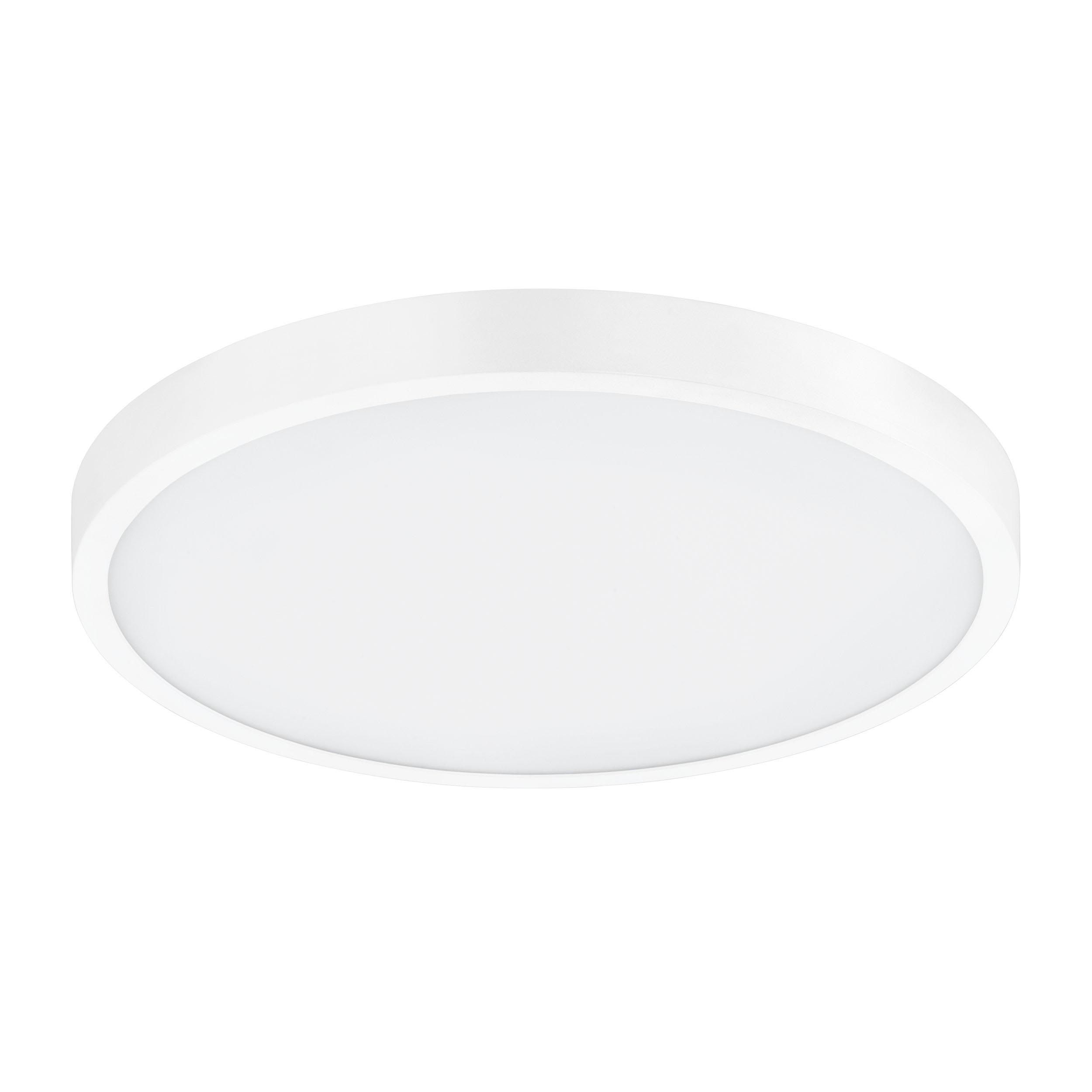 Plafonnier aluminium blanc FUEVA-A LED INT 3X14W