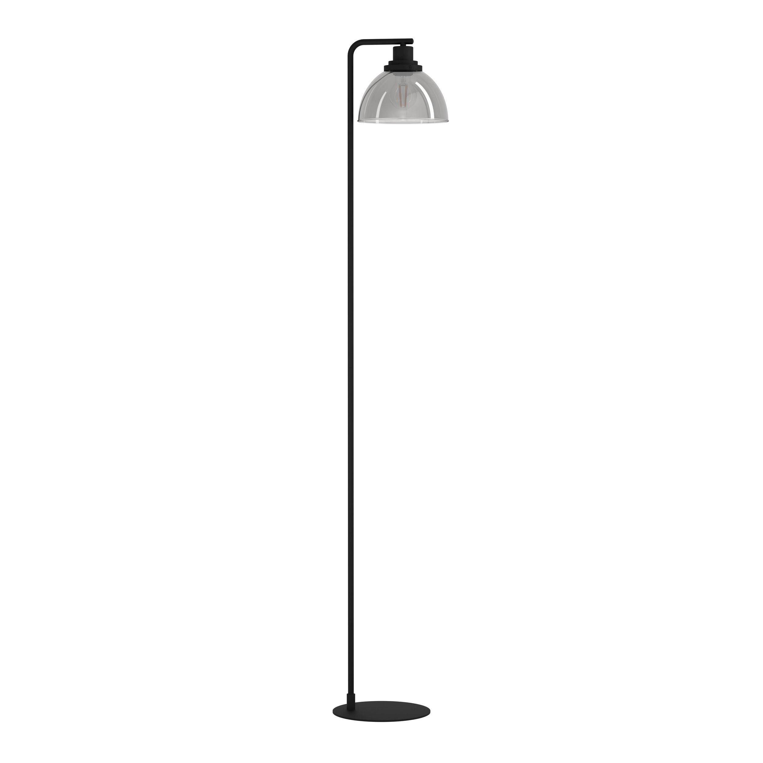 Lampadaire métal noir BELESER E27 1X60W