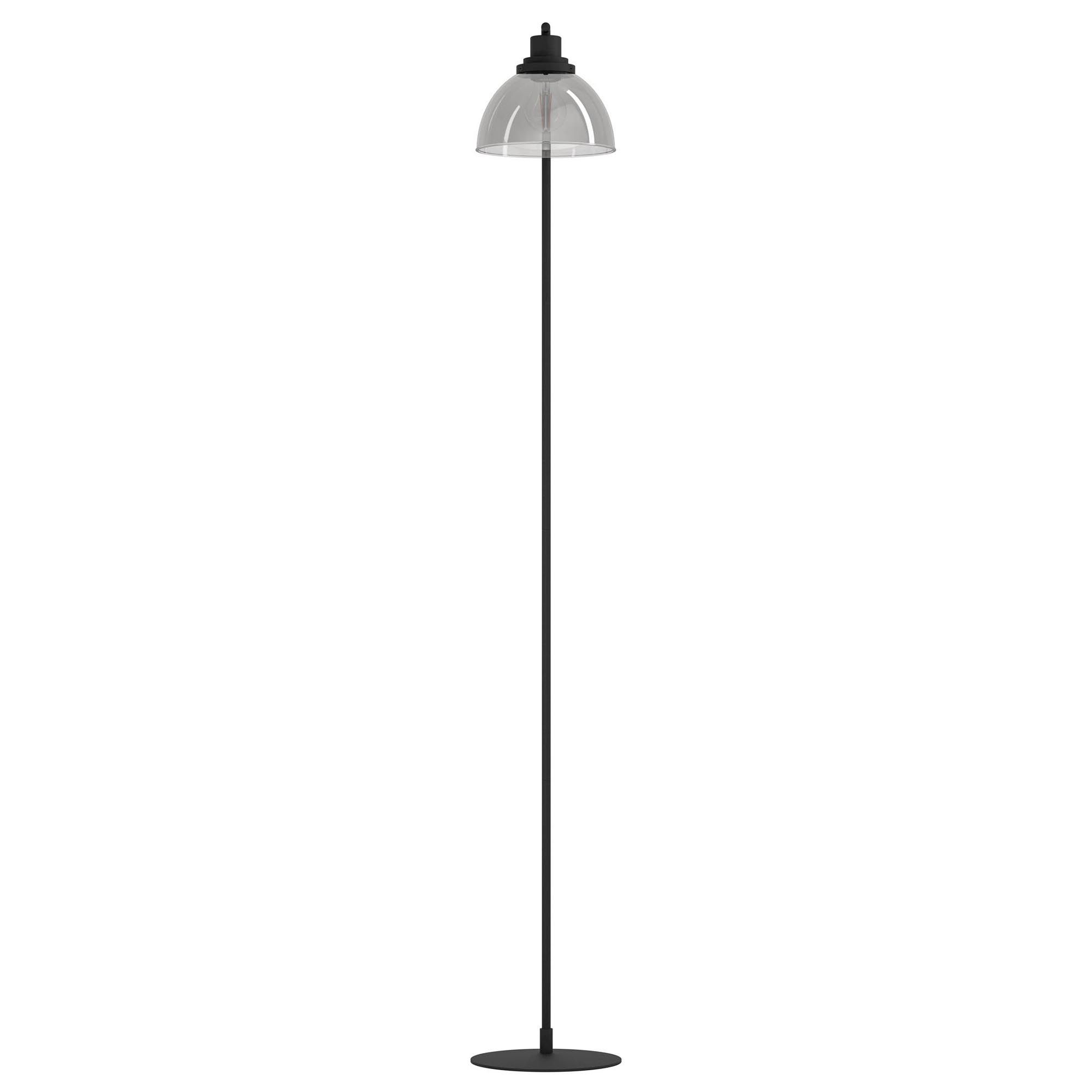 Lampadaire métal noir BELESER E27 1X60W