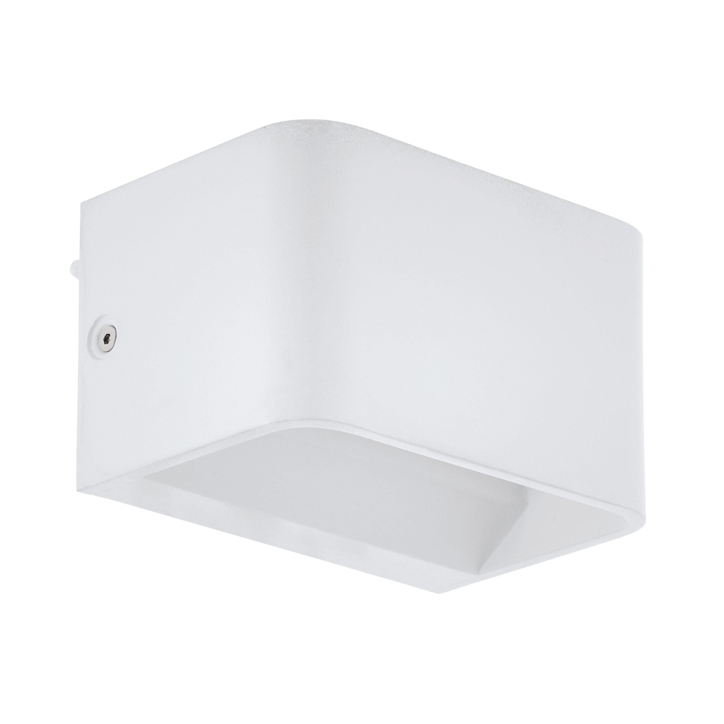 Applique murale métal blanc SANIA 4 LED INT 1X6W