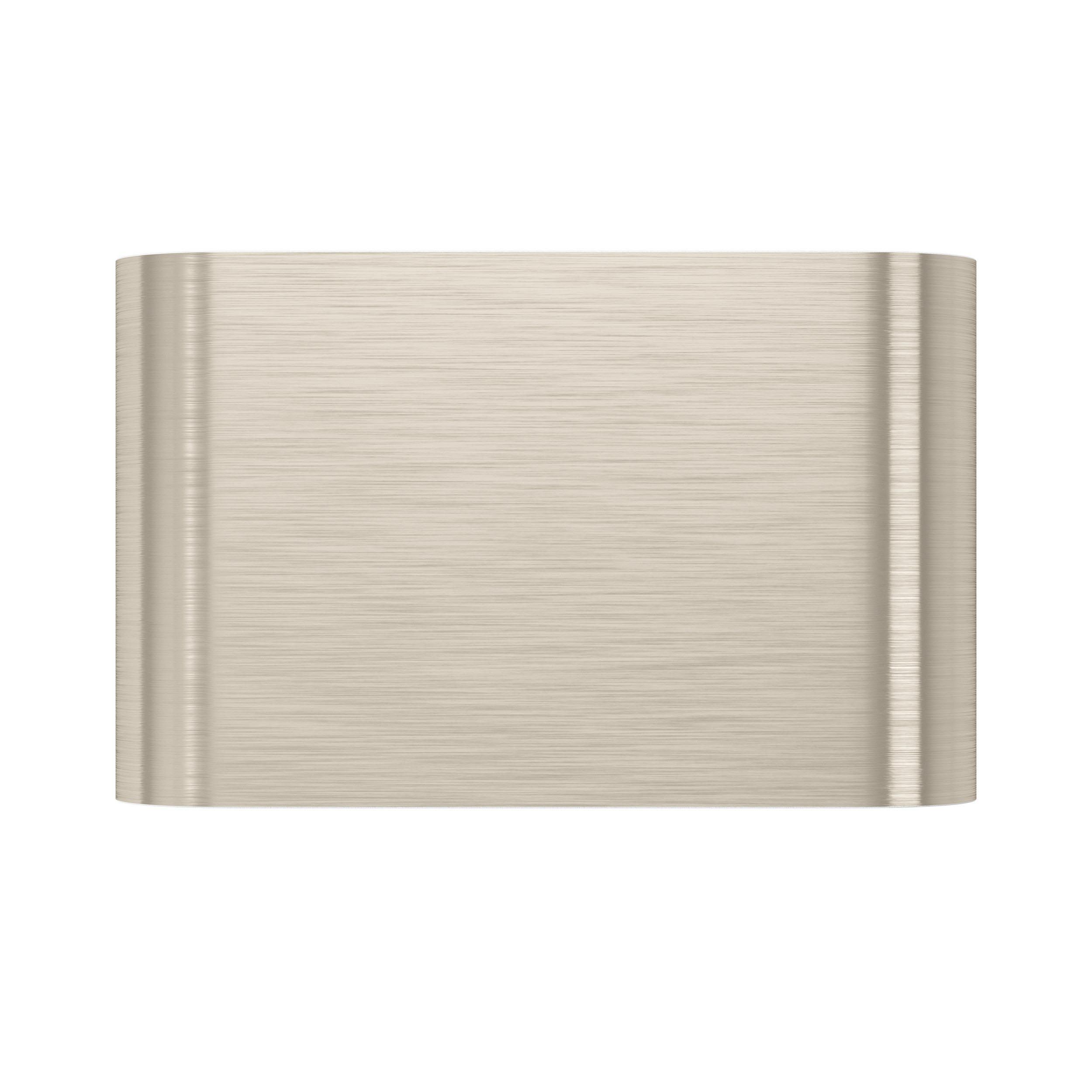 Applique murale métal argenté SANIA 4 LED INT 2X6W