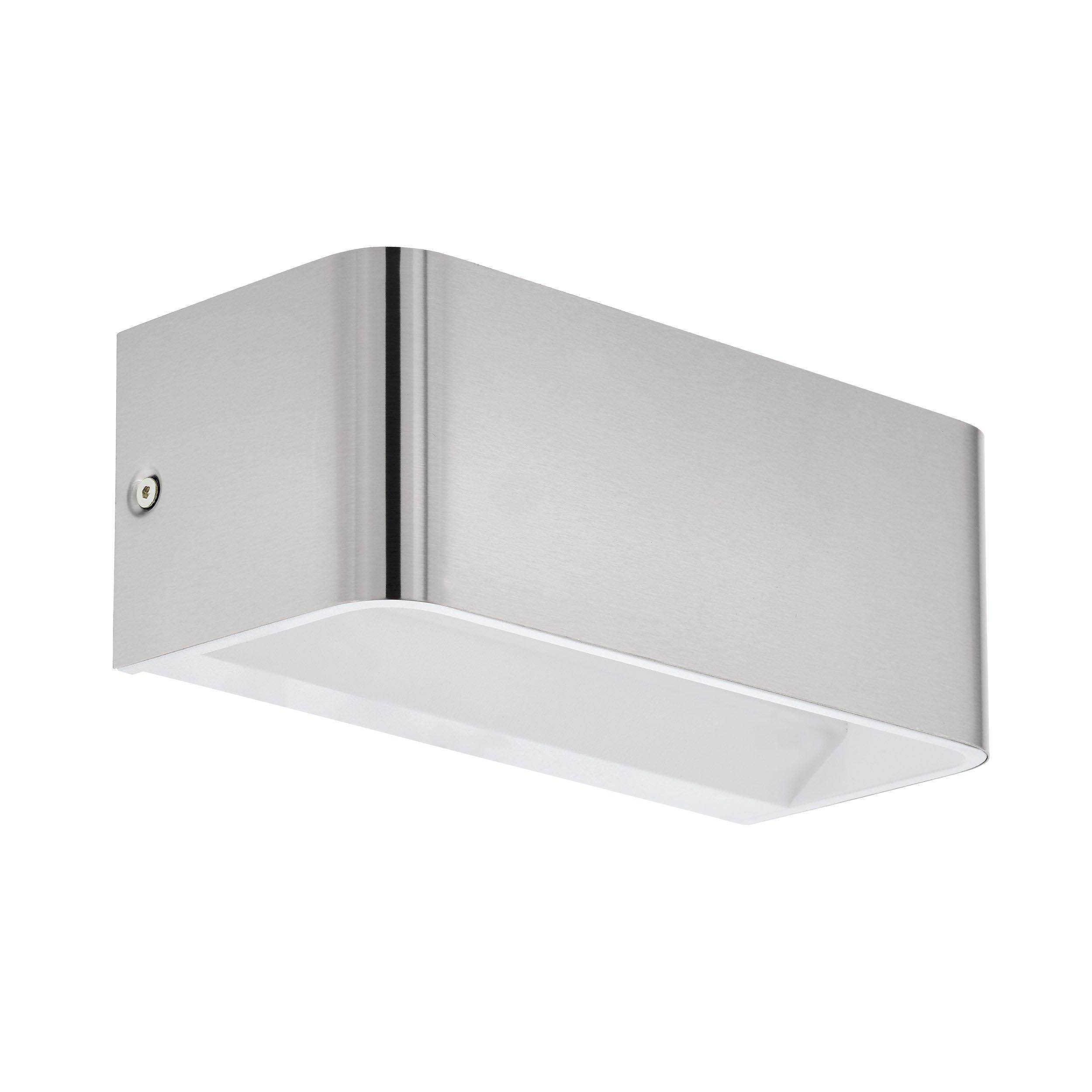 Applique murale métal argenté SANIA 4 LED INT 1X10W