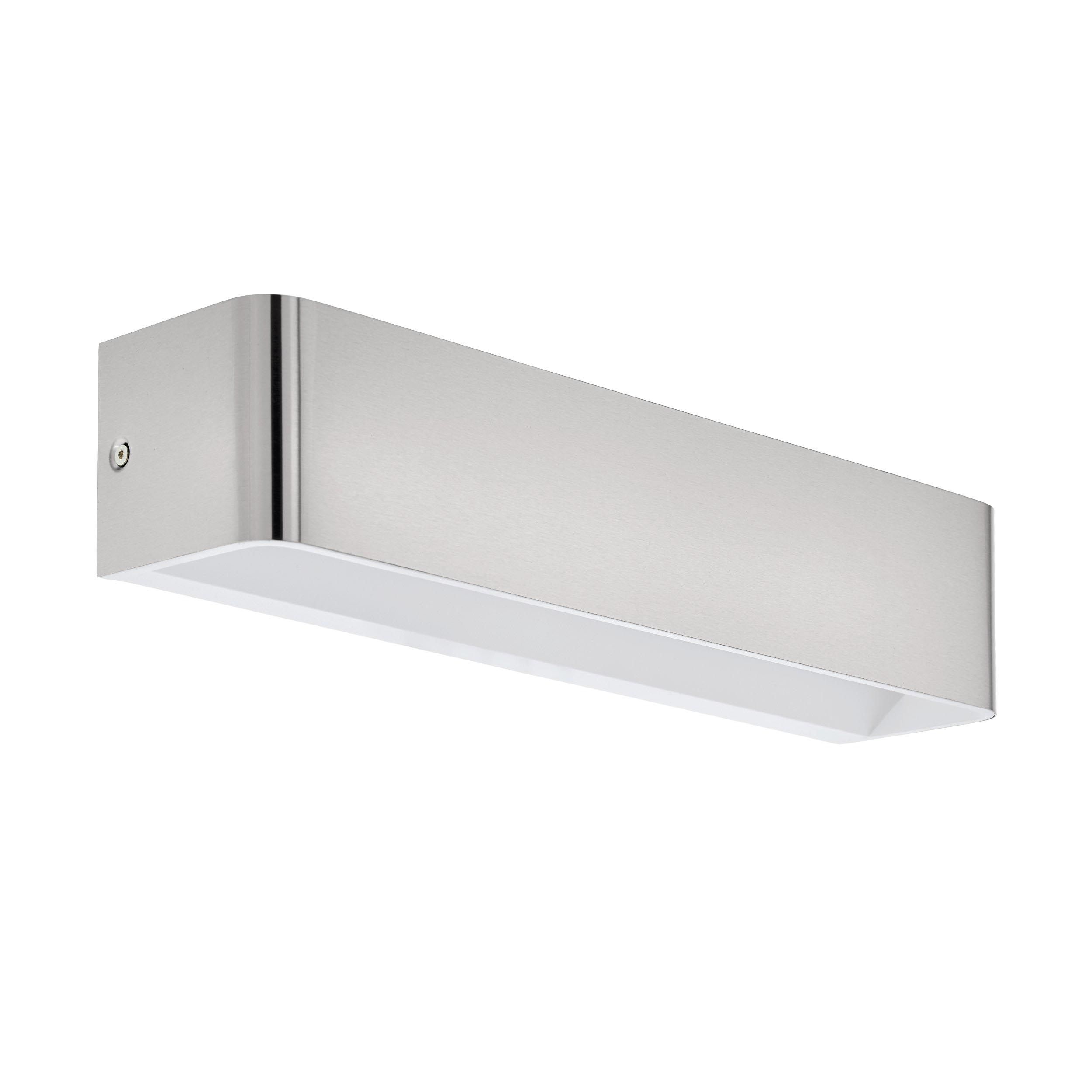 Applique murale métal argenté SANIA 4 LED INT 4X12W