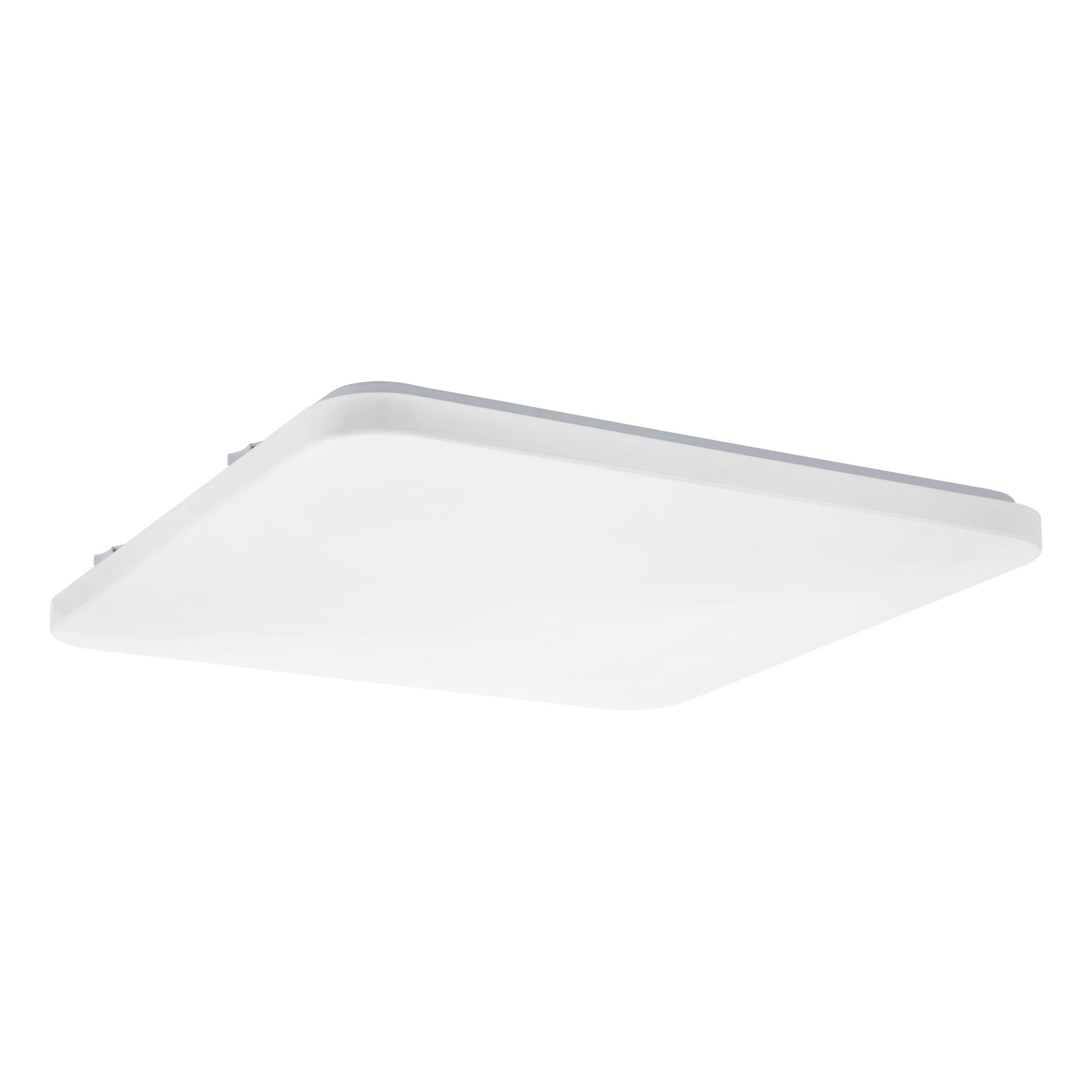 Plafonnier plastique blanc FRANIA 53X53CM LED INT 1X50W