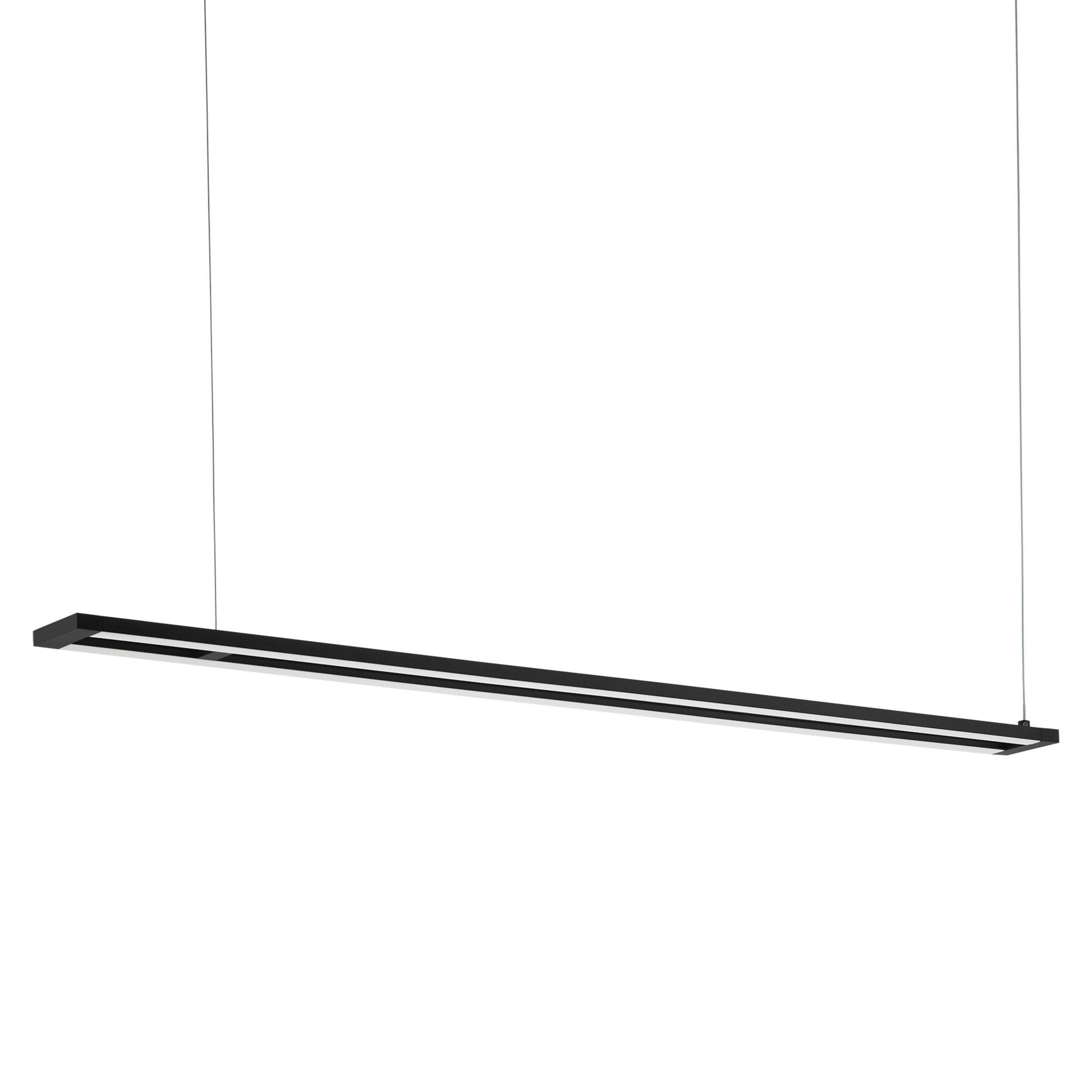 Suspension métal noir AMONTILLADO LED INT 2X13,5W