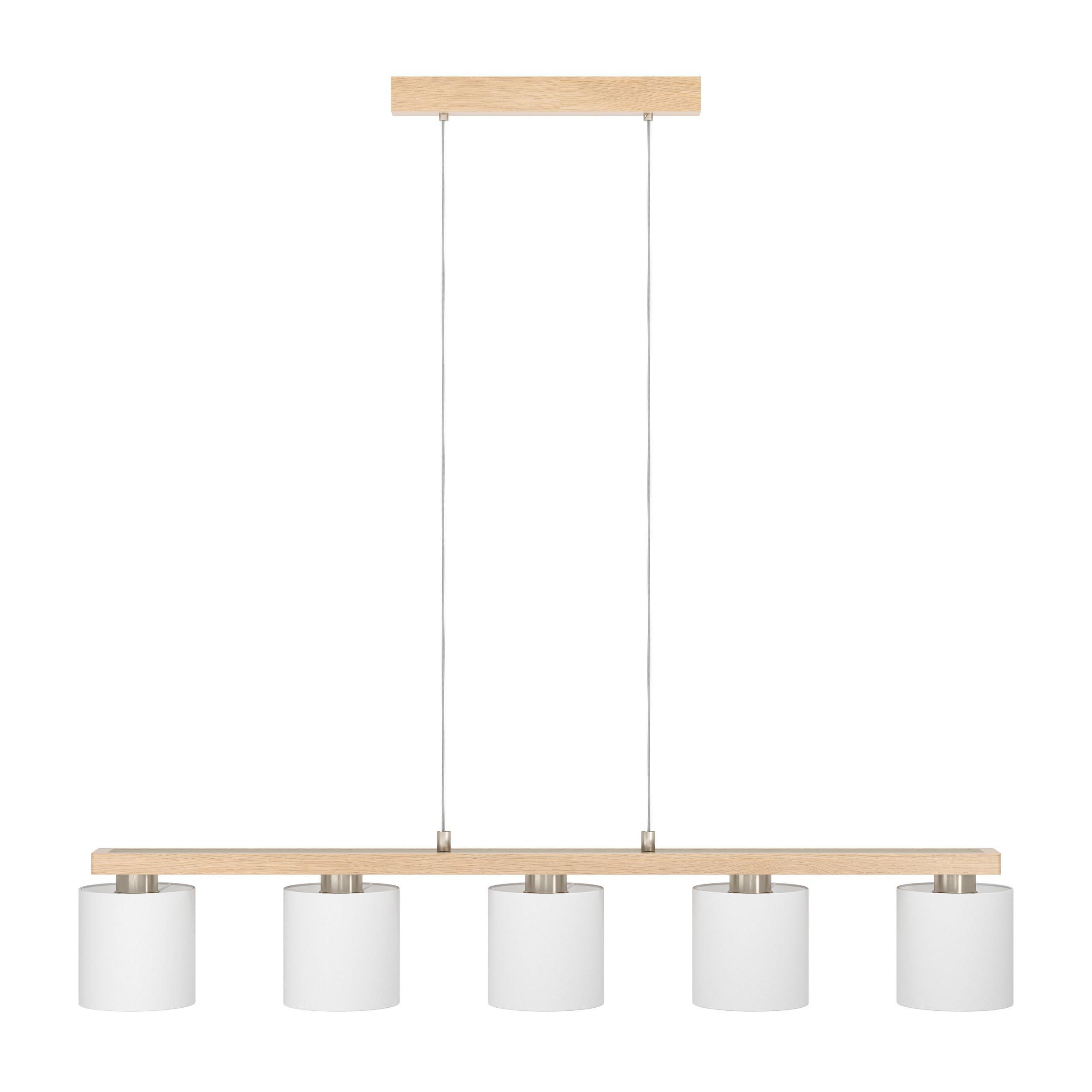 Suspension métal blanc CASTRALVO E27 5X28W