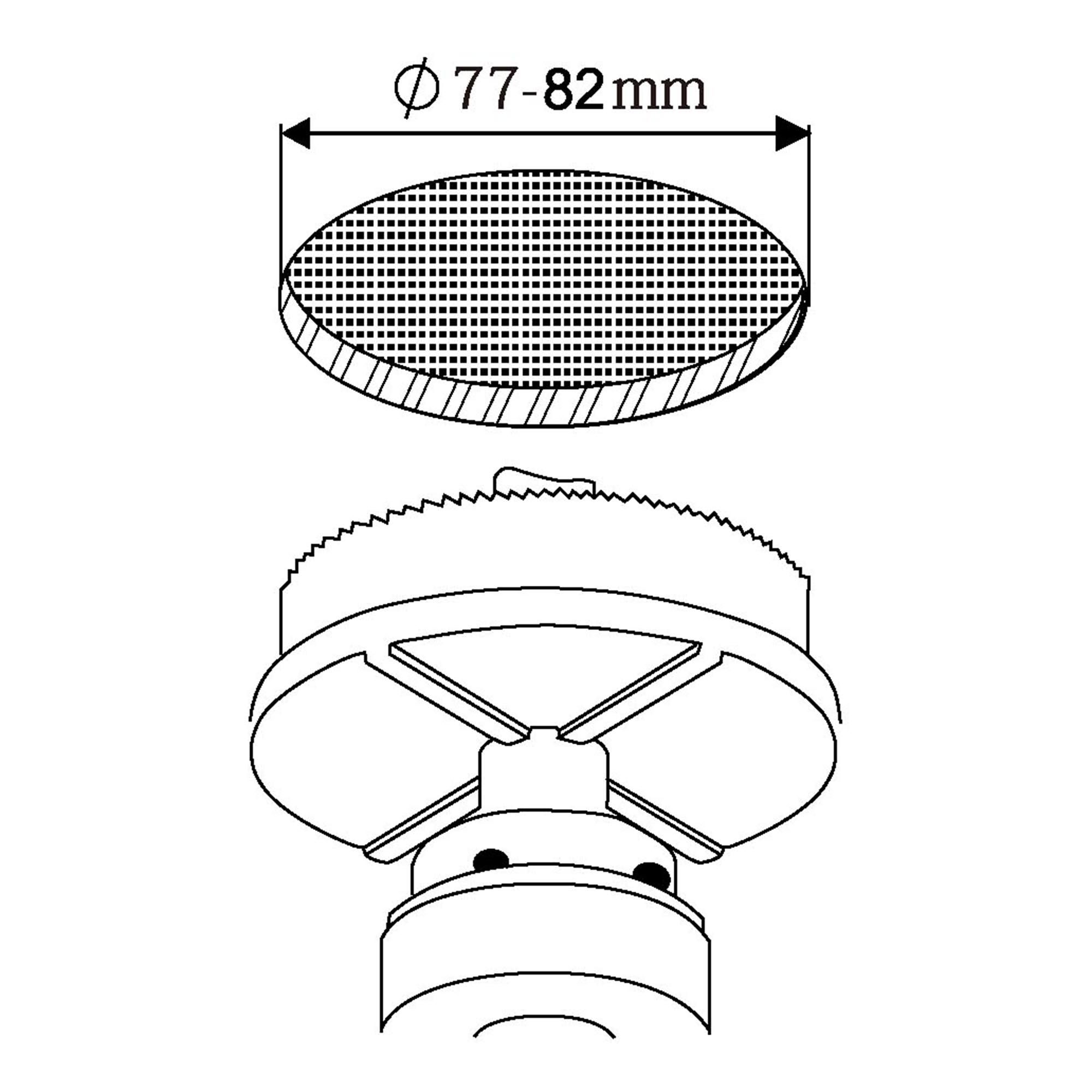 Spot à encastrer métal argenté AREITIO Rond GU10 3X4,6W