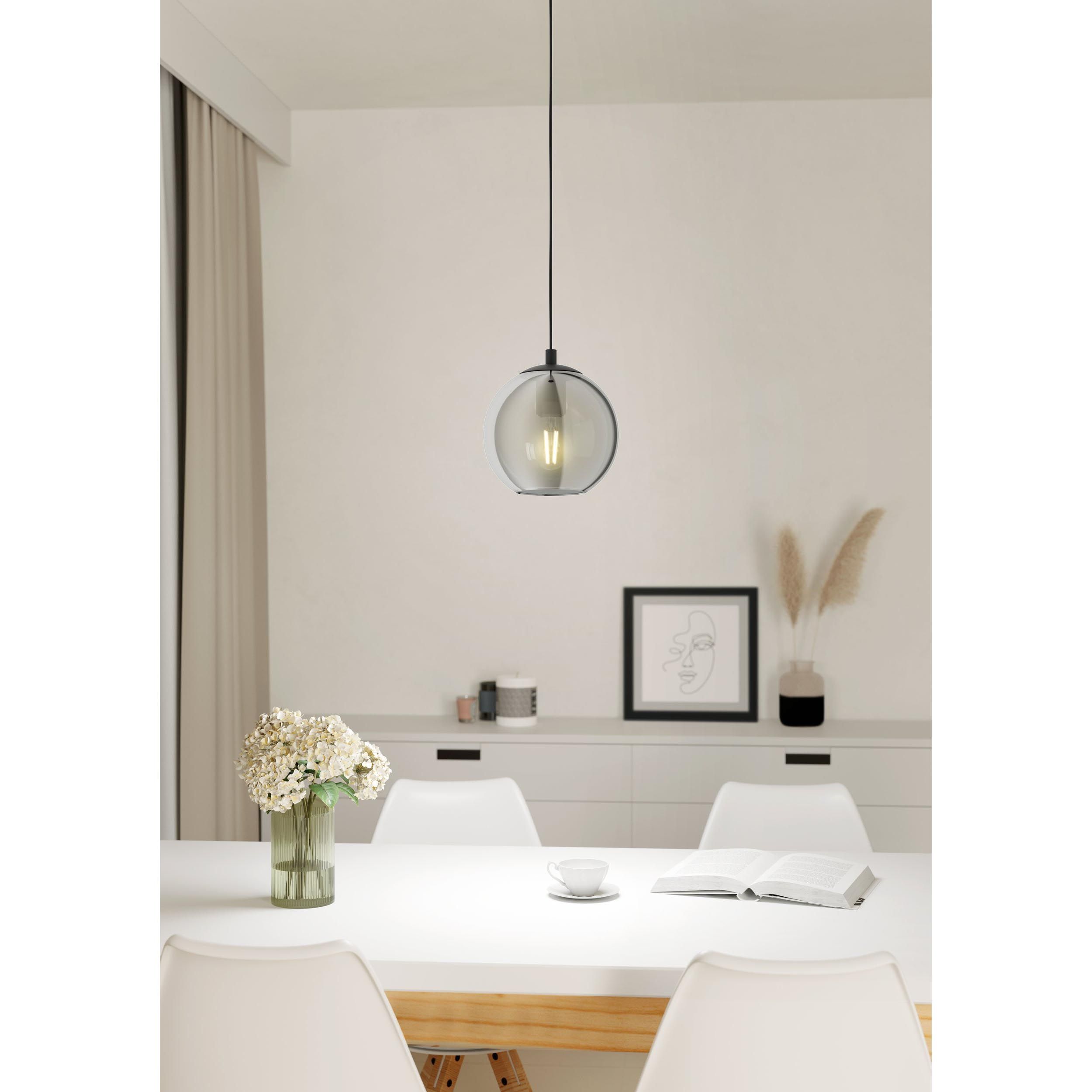 Suspension métal blanc ARISCANI E27 1X40W