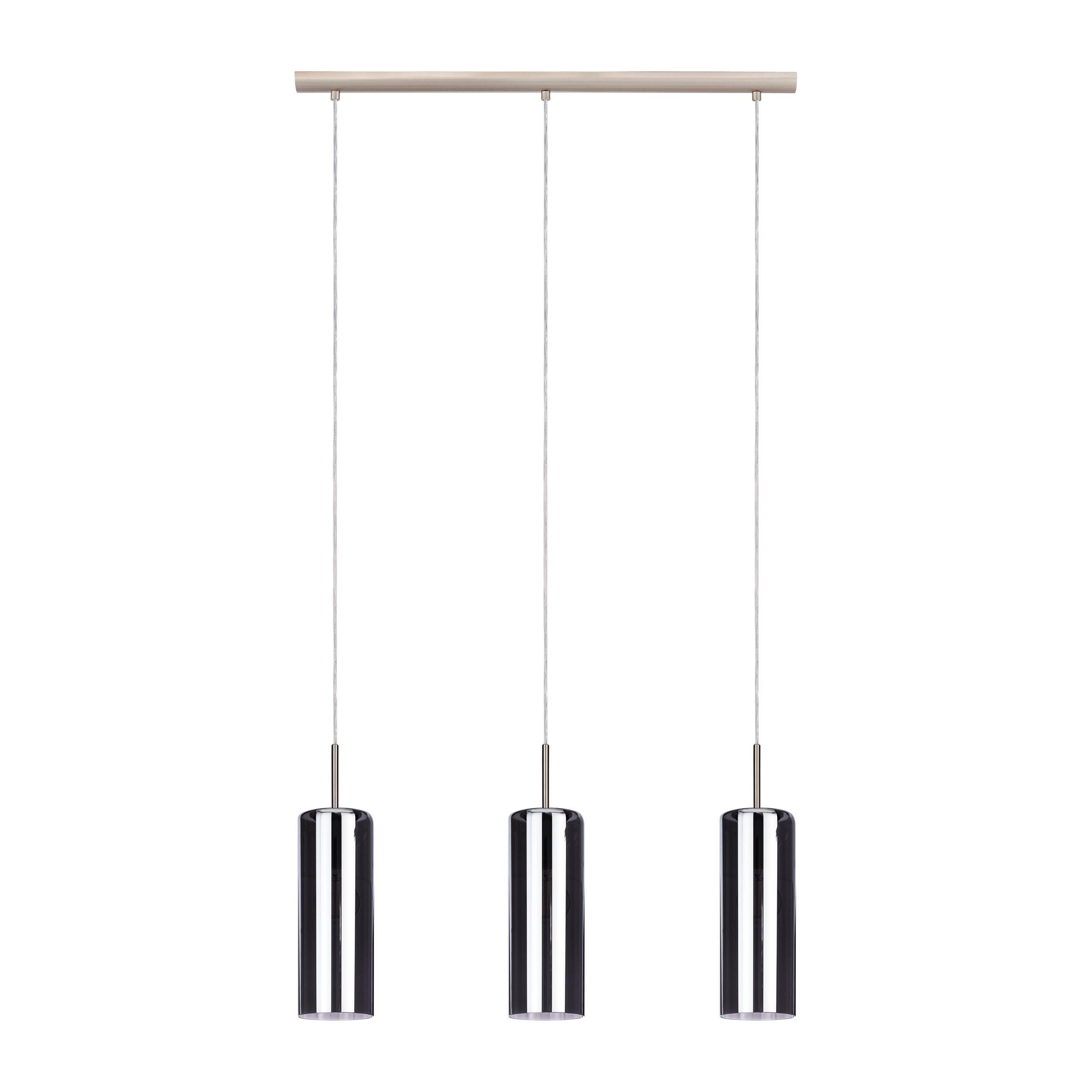 Suspension métal gris SELVINO E27 3X15W