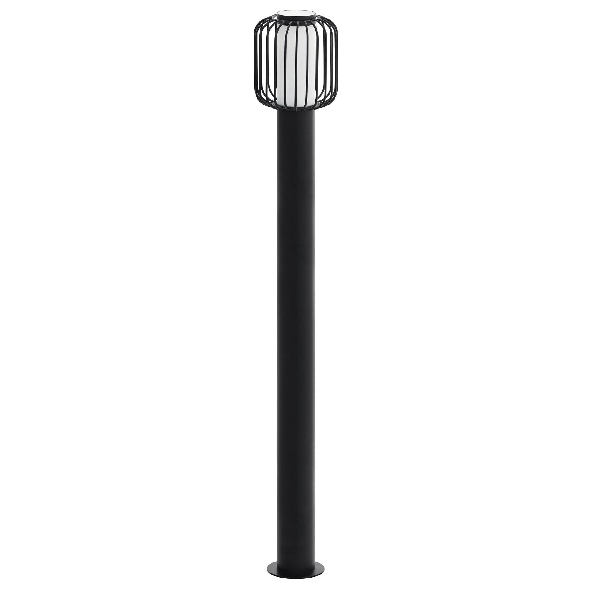 Lampadaire extérieur métal noir RAVELLO E27 1X28W