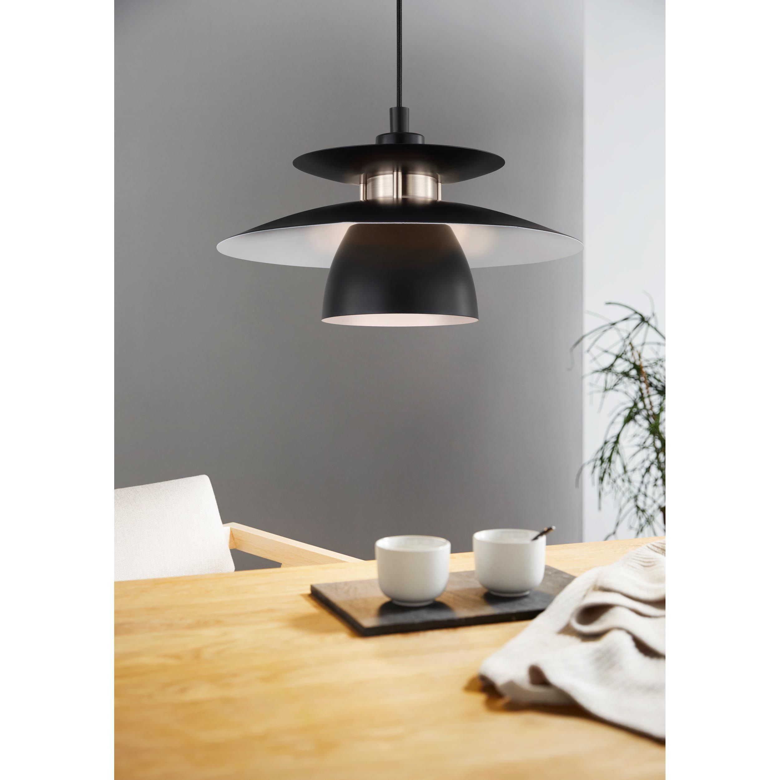 Suspension métal noir BRENDA E27 1X40W