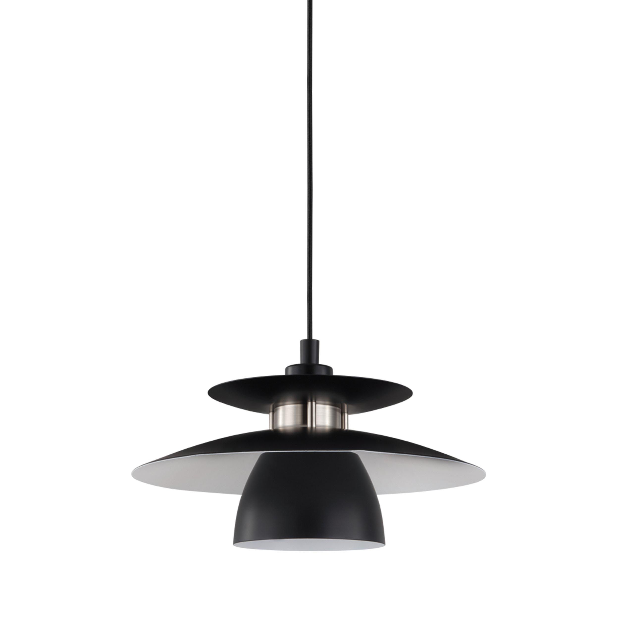 Suspension métal noir BRENDA E27 1X40W