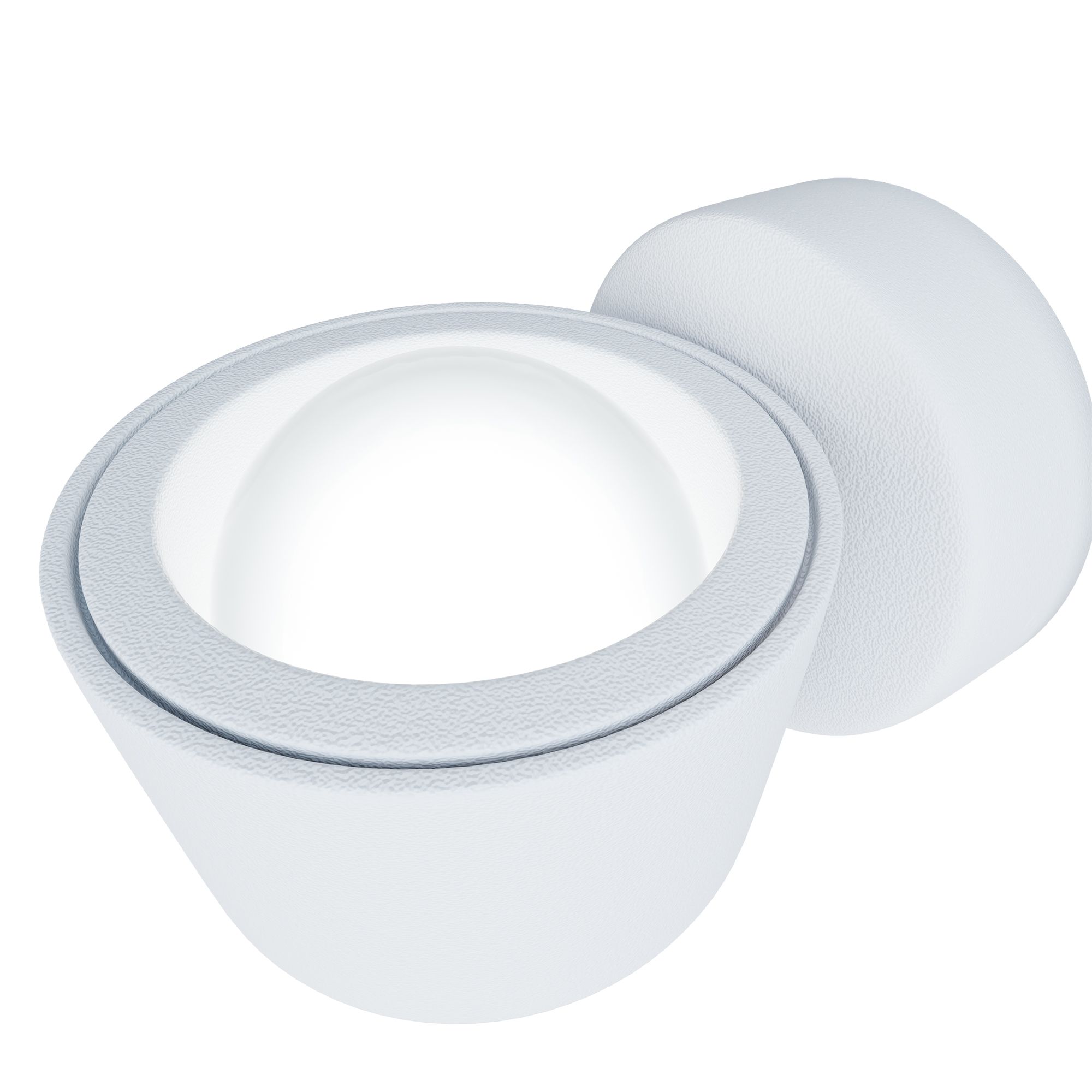 Applique extérieure métal blanc TREVIOLO LED INT 2X2,2W