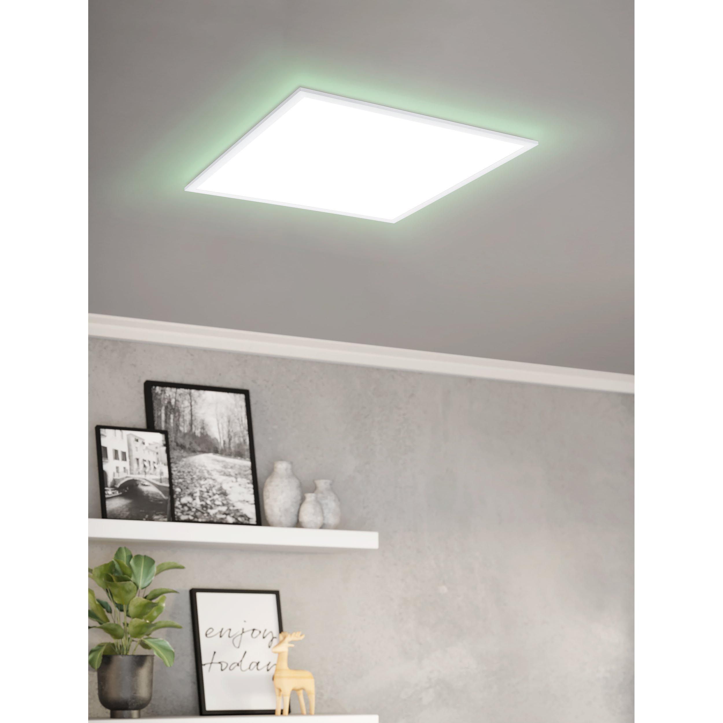 Plafonnier métal blanc SALOBRENA-B LED INT 2X32,5W