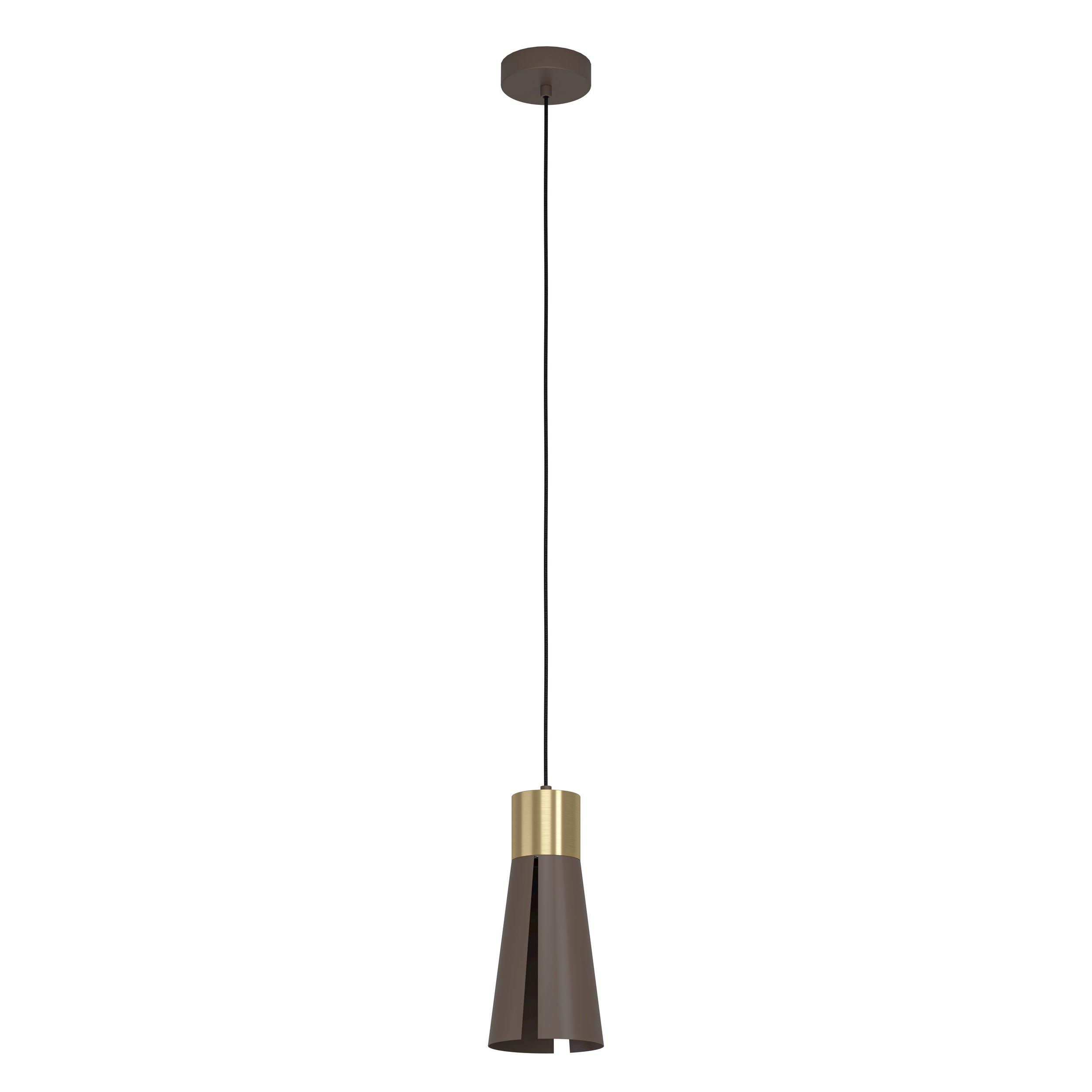 Suspension métal marron LOSALOMAS GU10 1X4,5W