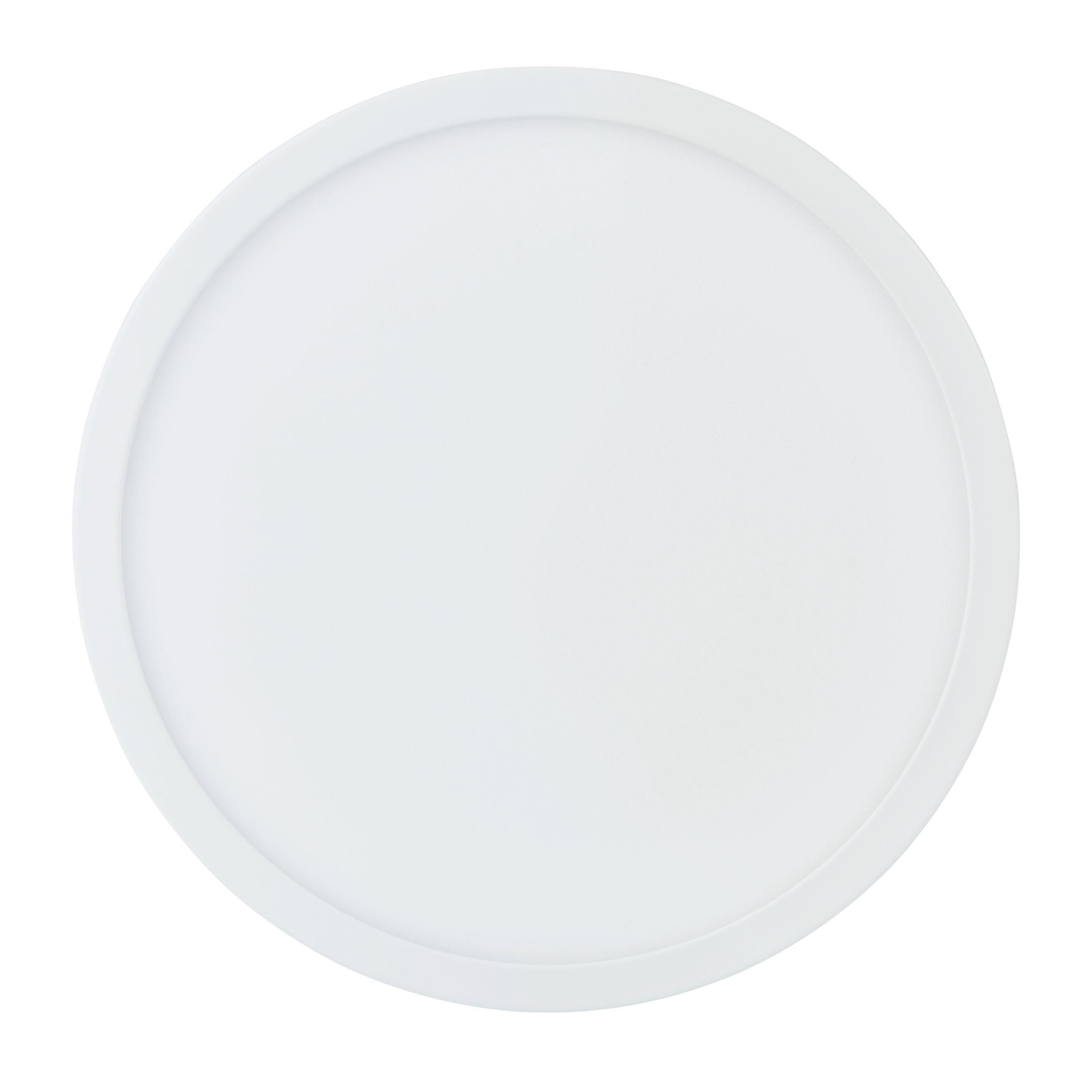 Plafonnier aluminium blanc FUEVA-Z LED INT 4X19,5W