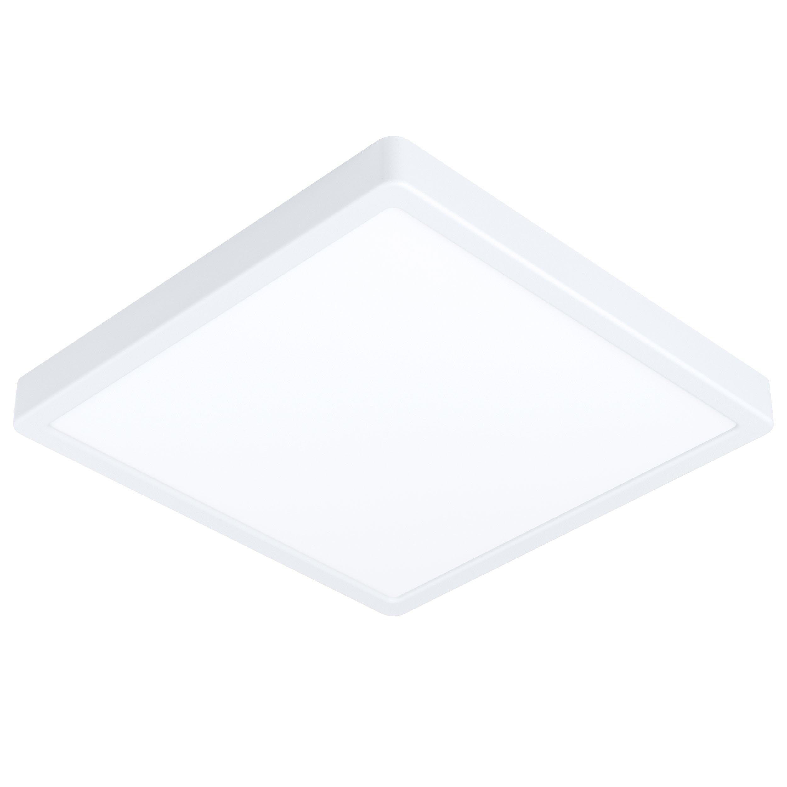 Plafonnier métal blanc FUEVA-Z LED INT 1X19,5W