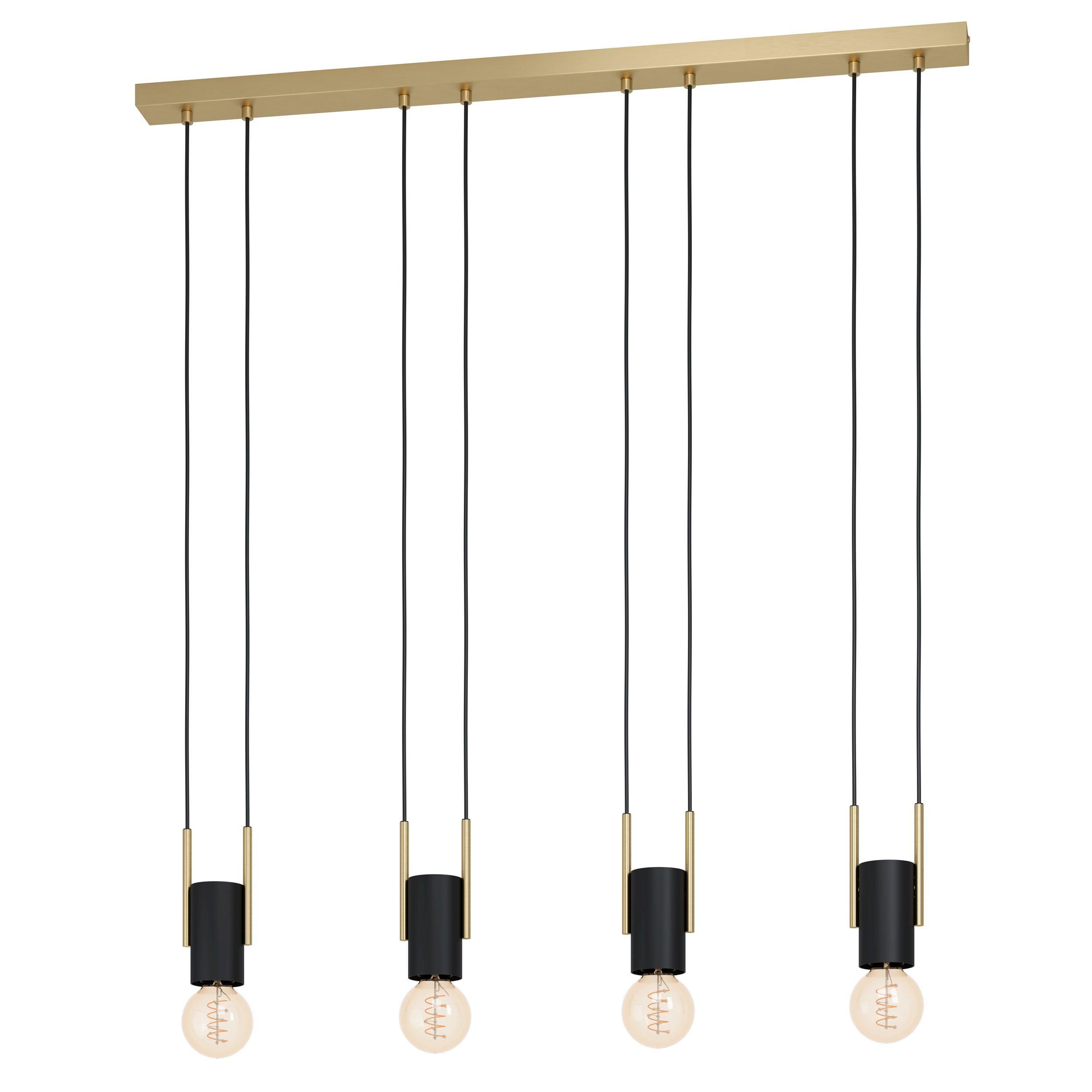 Suspension métal doré BITACHITO E27 4X40W