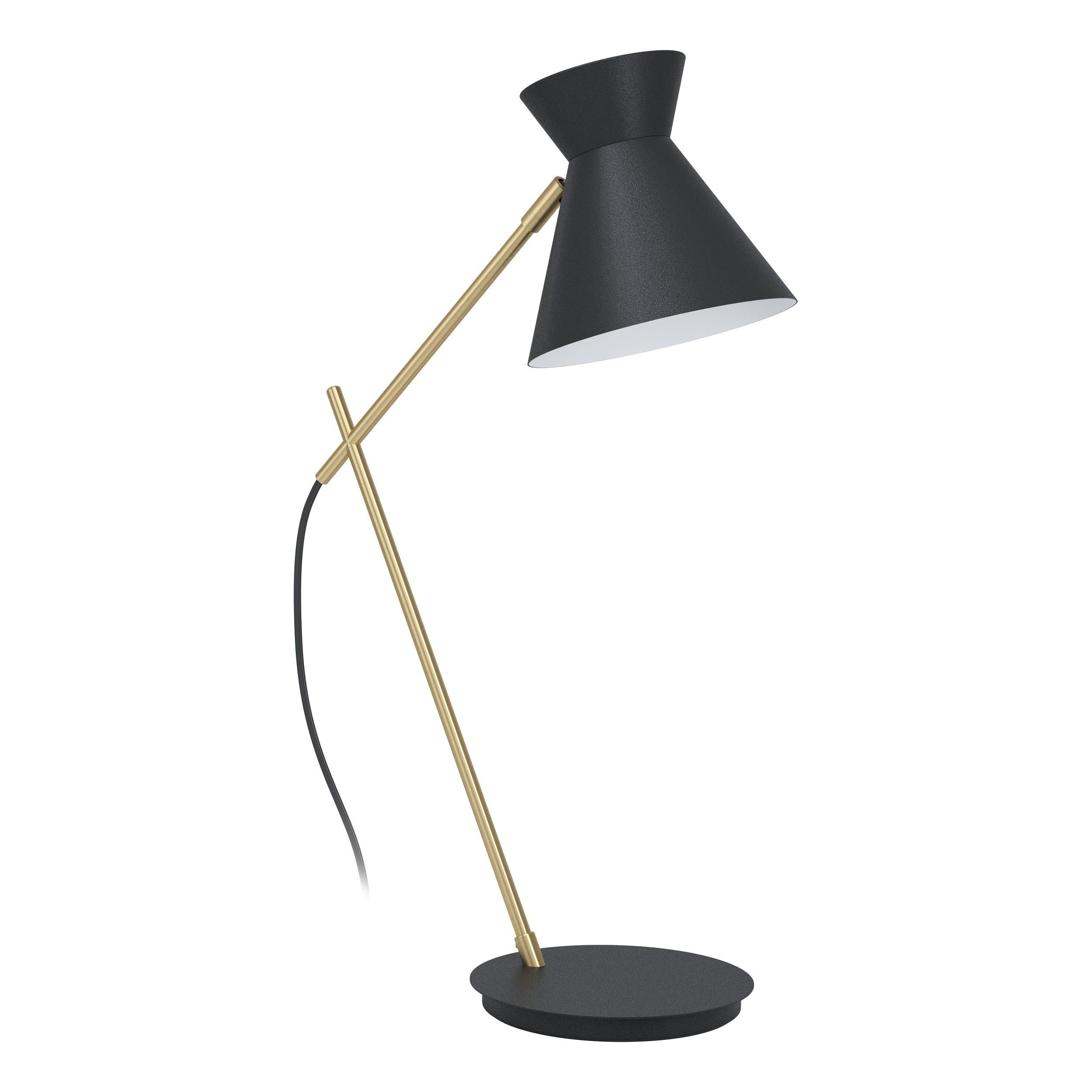 Lampe de bureau métal noir AMEZAGA E27 1X10W