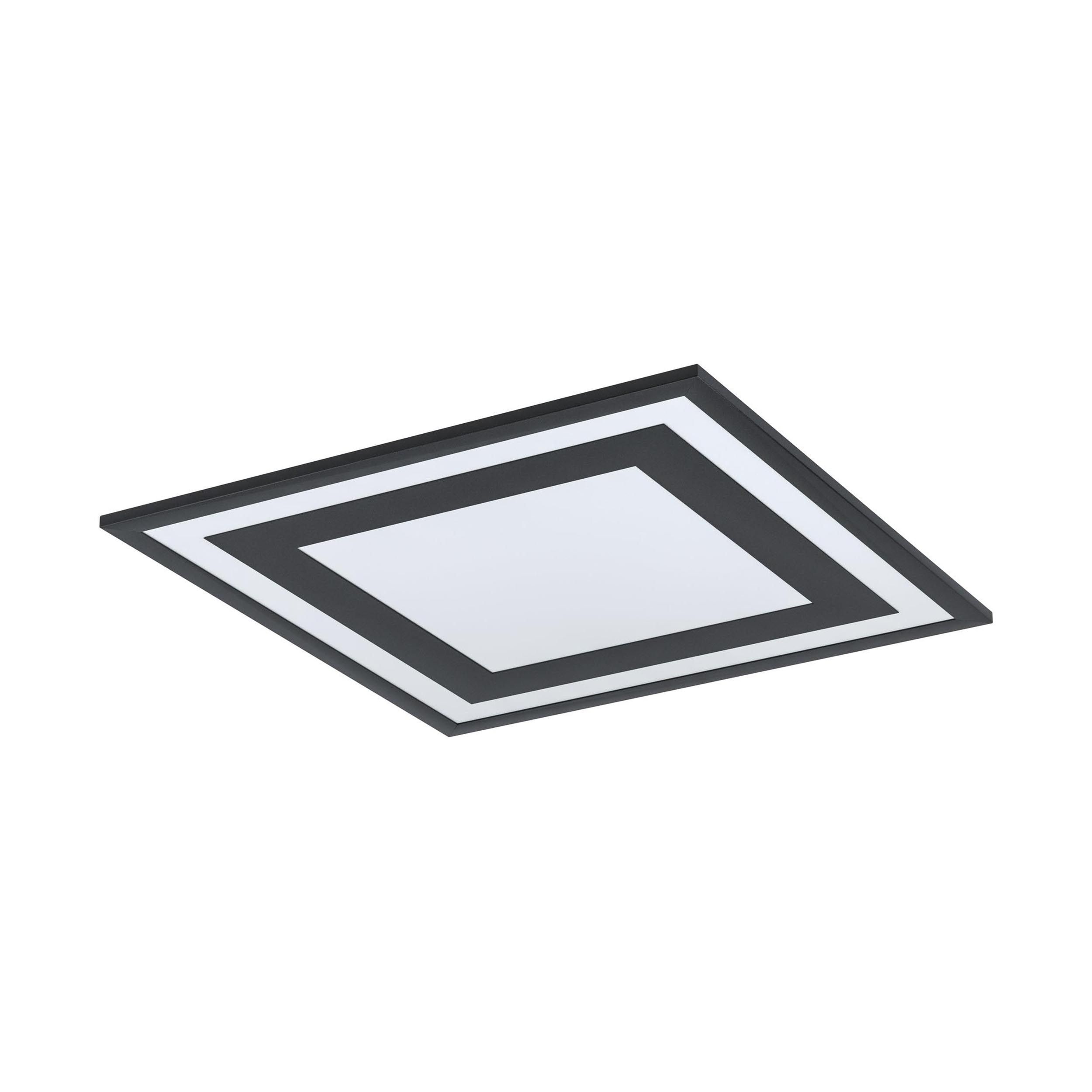 Plafonnier métal noir SAVATARILA LED INT 8X22,2W