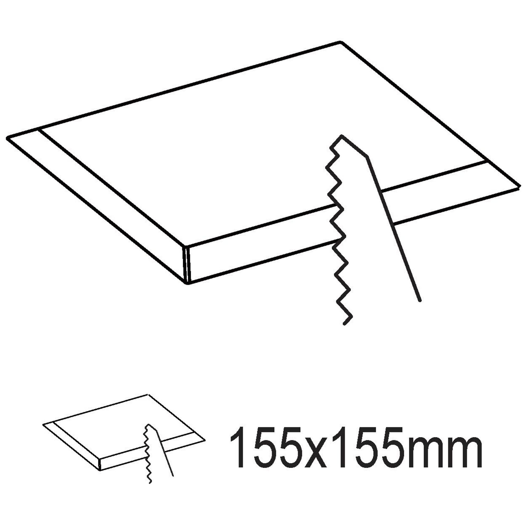 Spot à encastrer plastique blanc FUEVA 5 16,6X17CM LED INT 11W